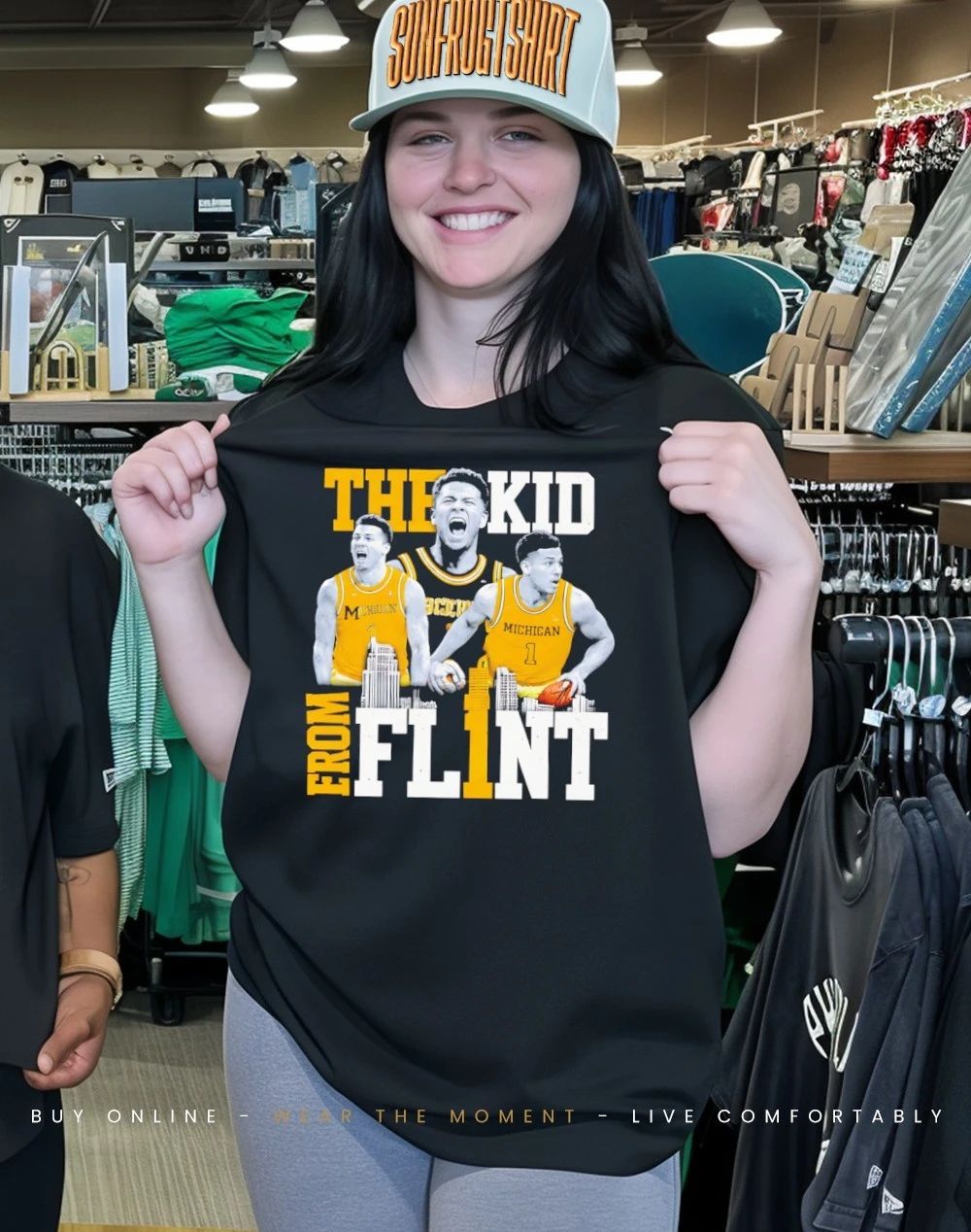 The Kid from Fl1nt Michigan Wolverines 2026 NCAA Men’s Basketball Champs shirt