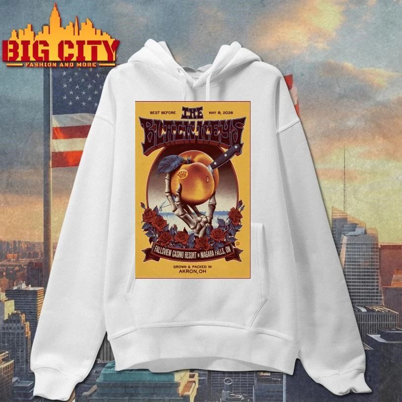 The Black Keys Niagara Falls ON 5-8-2026 Tour Poster Shirt