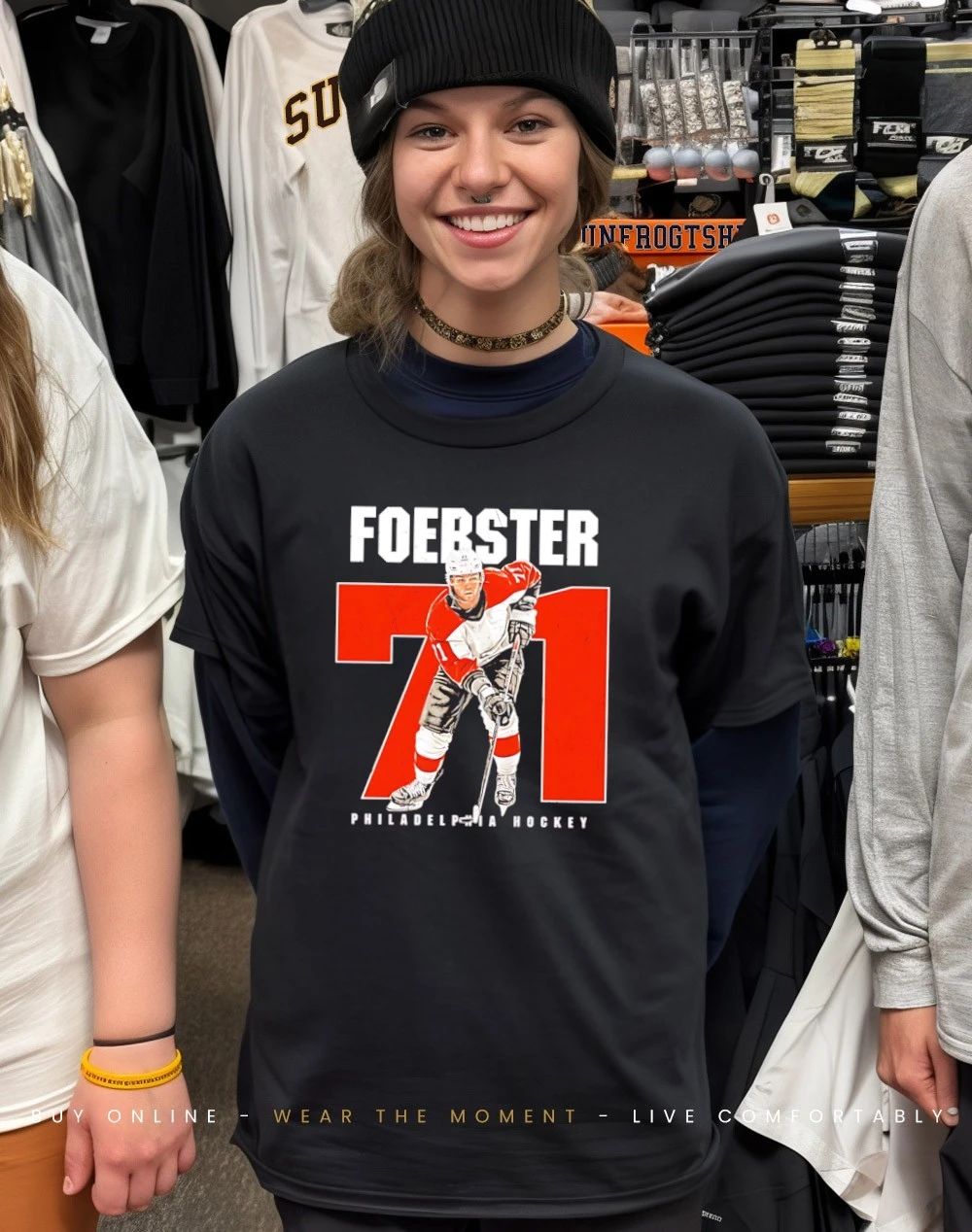 Tyson Foerster Philadelphia Flyers Number shirt