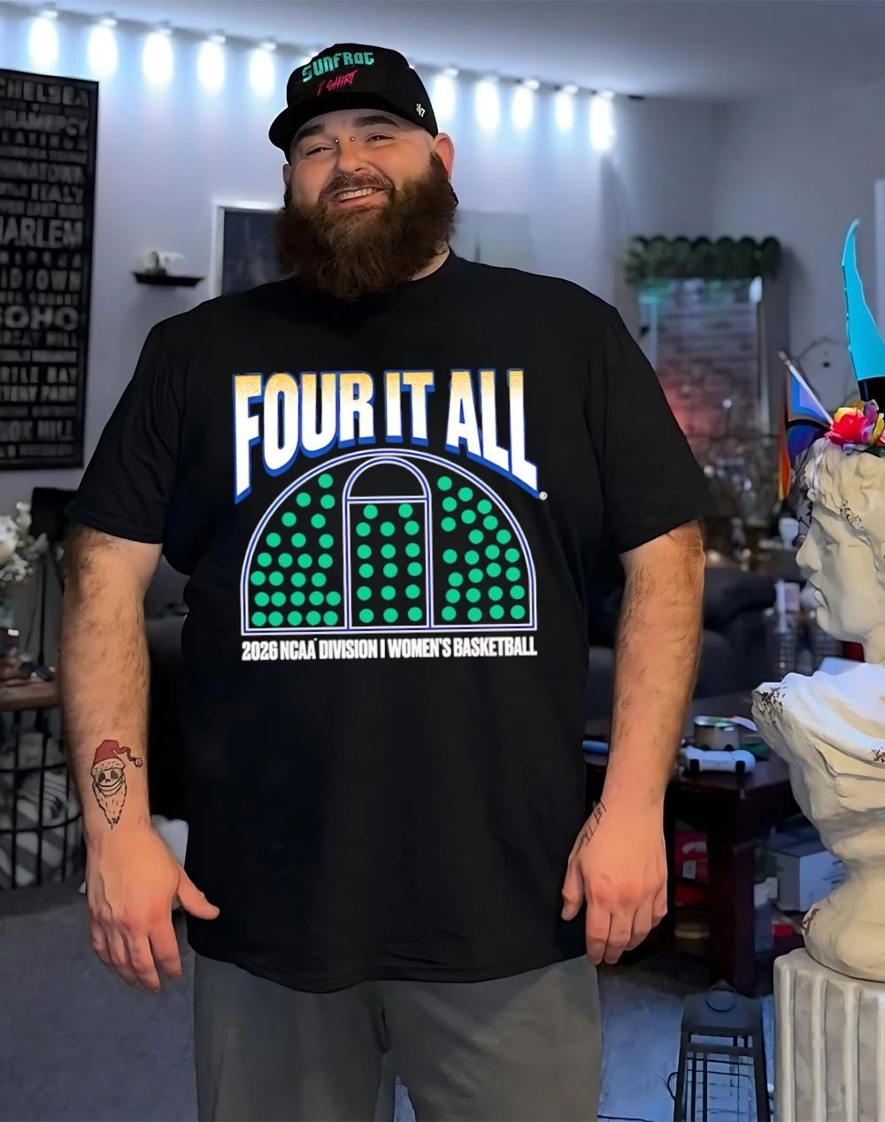 March Madness 2026 NCAA Women’s Basketball Tournament Four ir all shirt