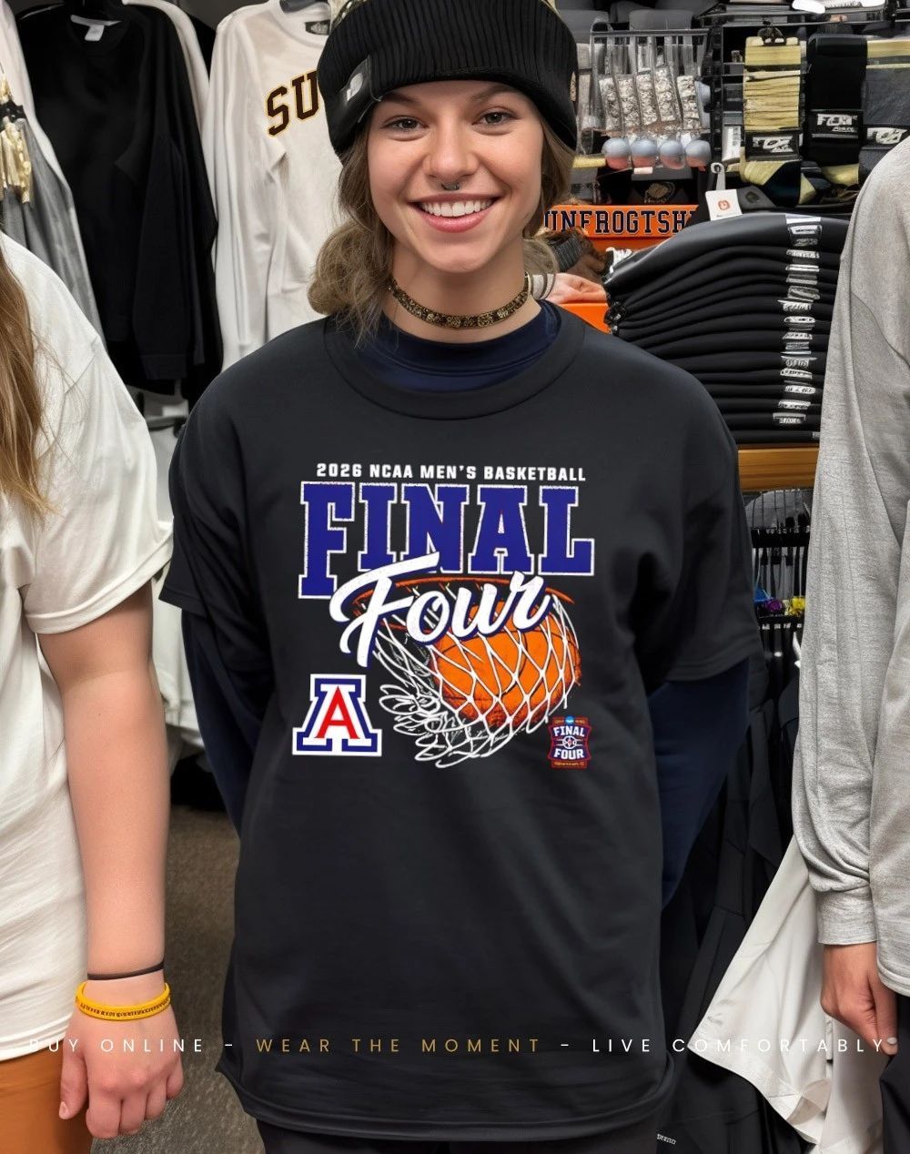 Arizona Wildcats 2026 NCAA Men’s Basketball Tournament Final Four Bound shirt