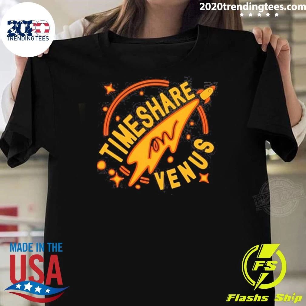 Timeshare On Venus Missile Logo Shirt