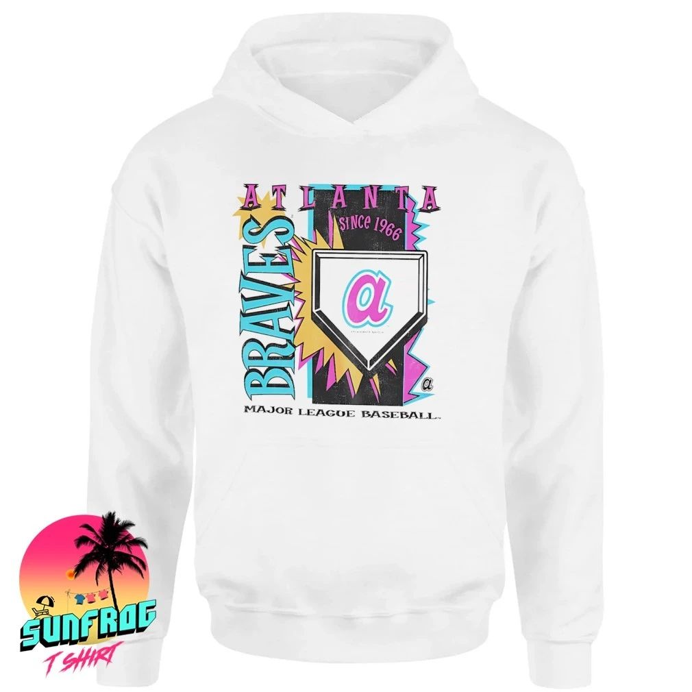 Atlanta Braves MLB Cooperstown Neon Field Shock shirt