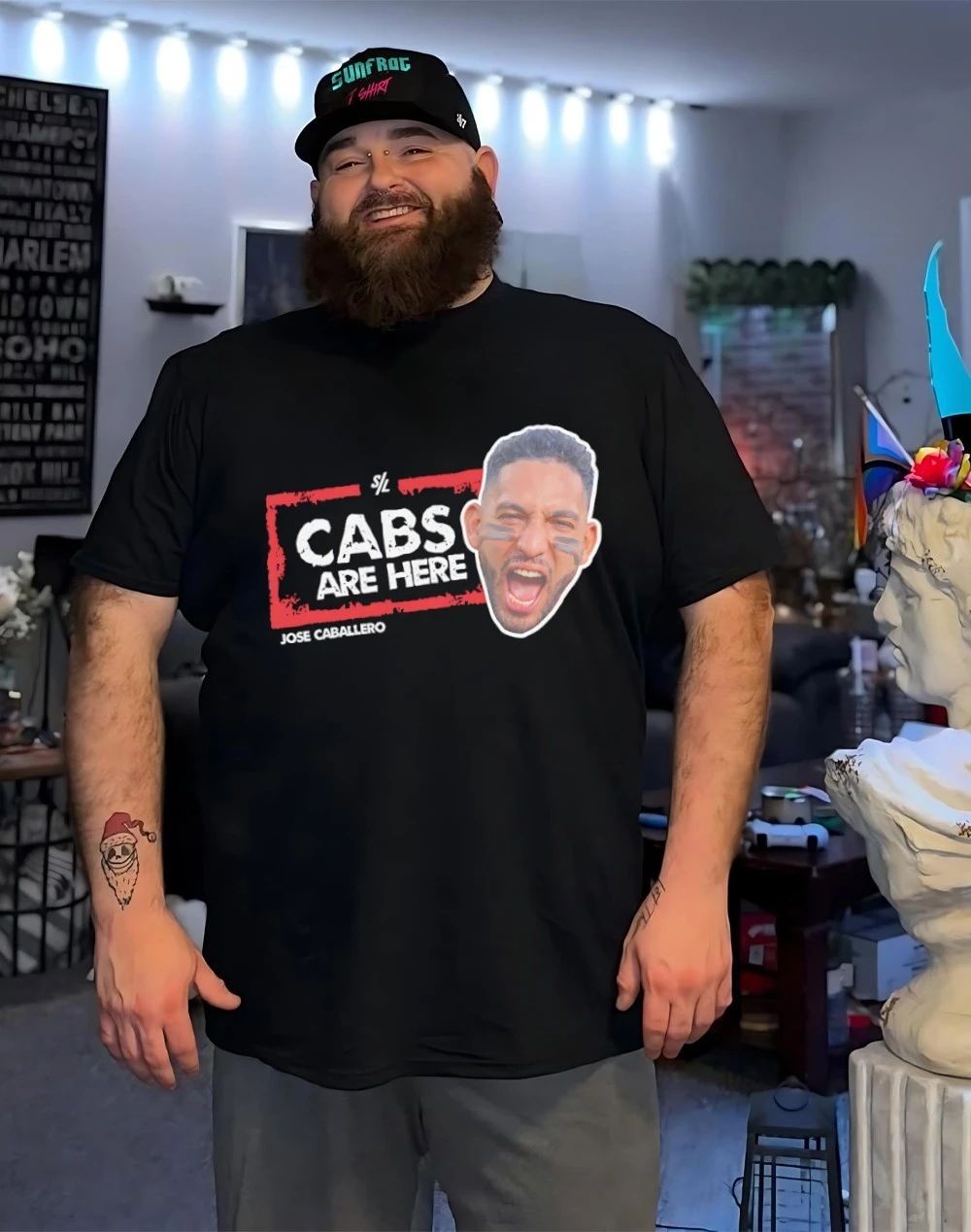 Jose Caballero New York Yankees cabs are here shirt
