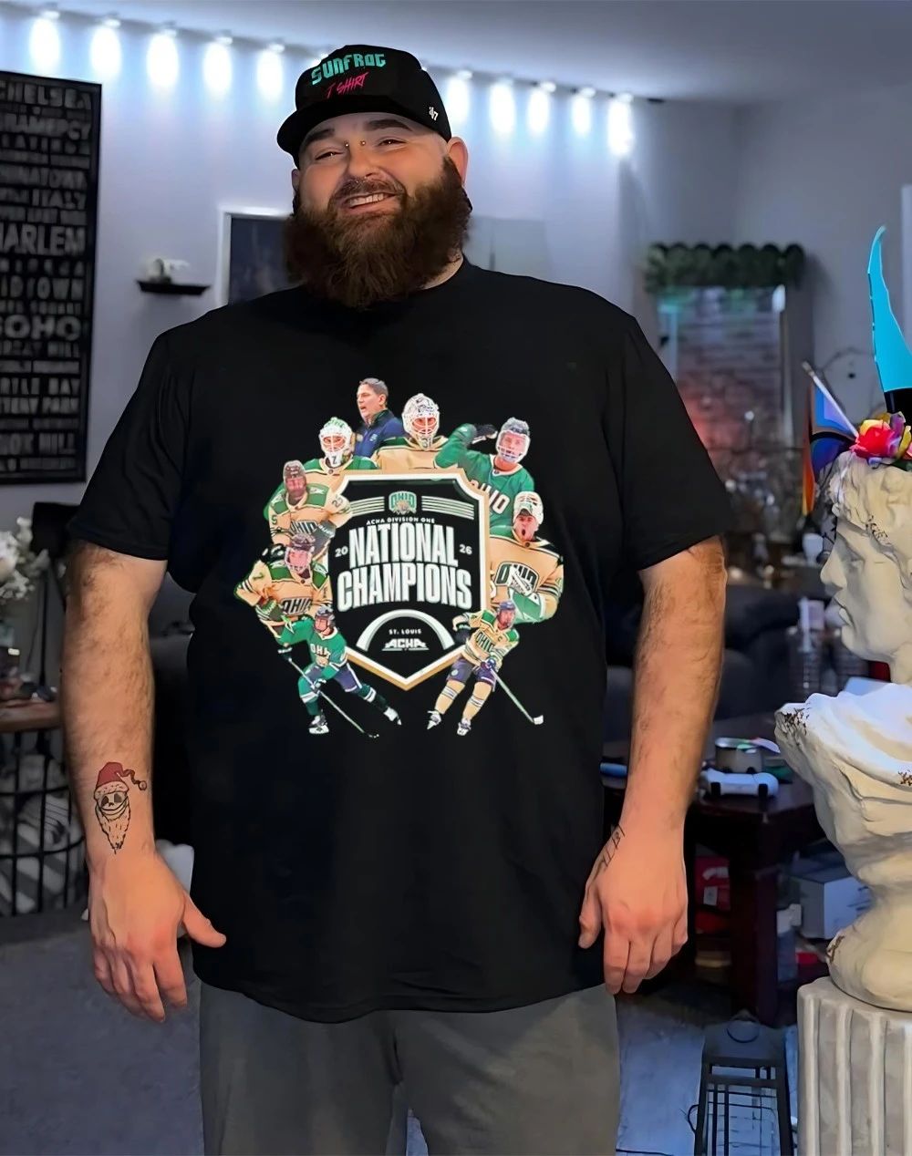 Ohio Bobcats men’s ice hockey National Champions 2026 graphic shirt