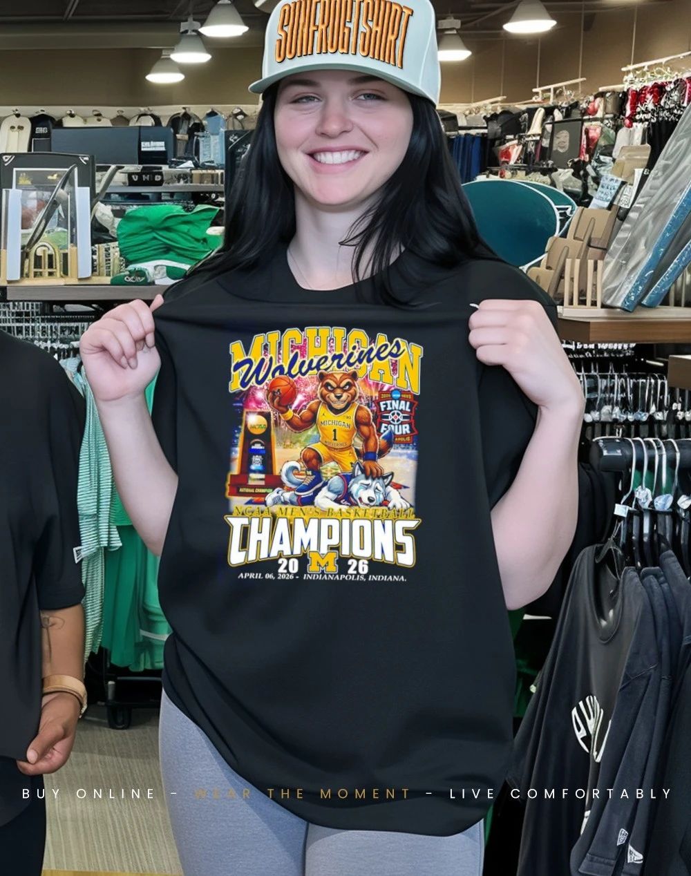 Michigan Wolverines Men’s Basketball National Champions 2026 beat Uconn shirt