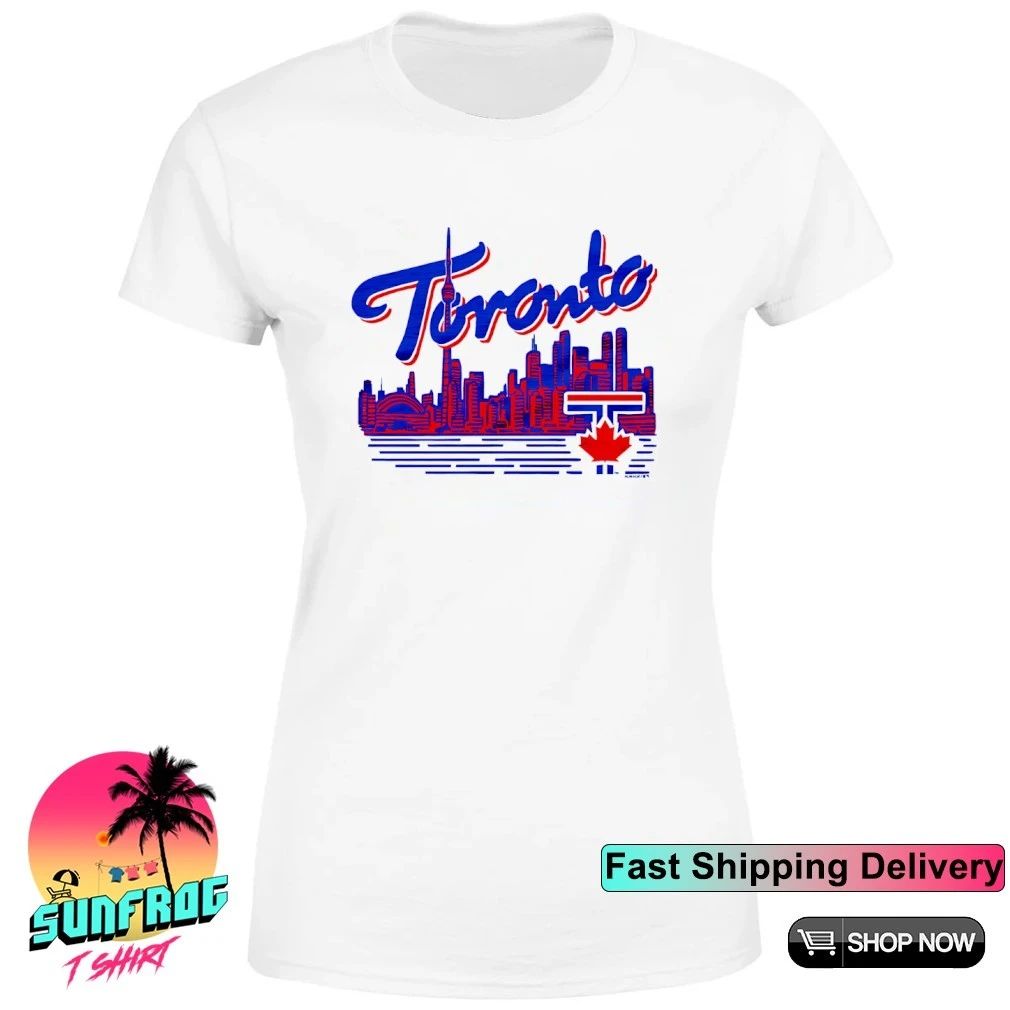 Toronto Blue Jays city skyline paint 2026 shirt