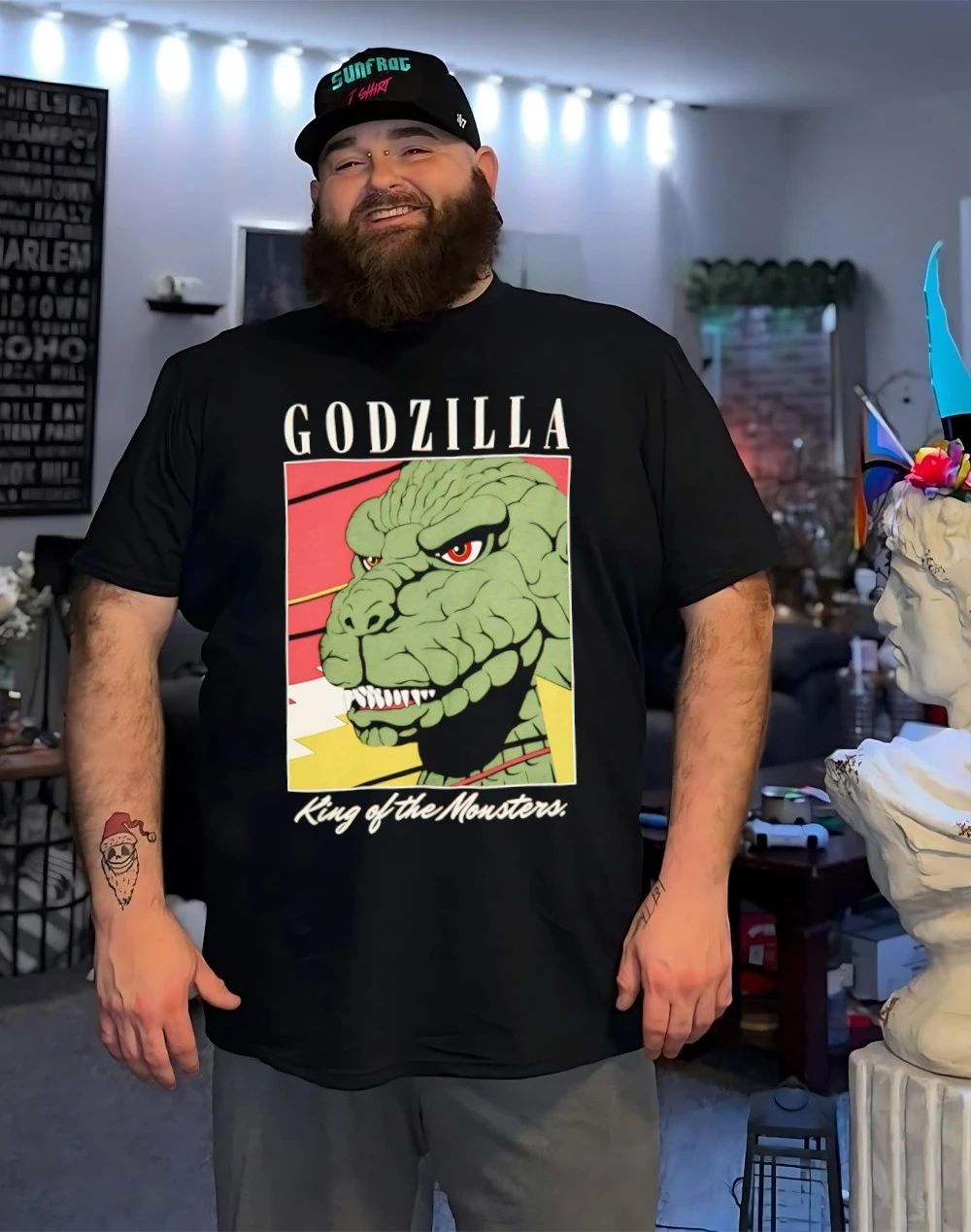 Godzilla king of the monsters graphic shirt