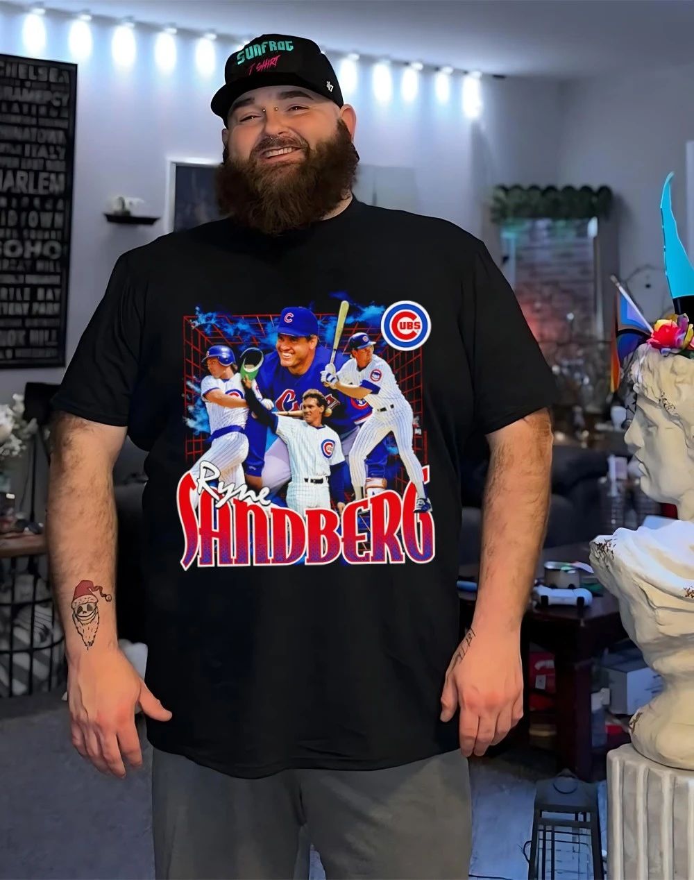 Ryne Sandberg Chicago Cubs Legendary Collage Player ’26 shirt