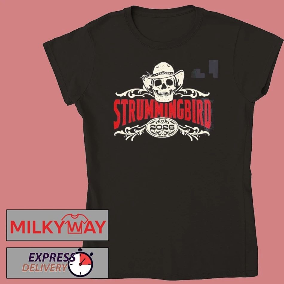 Strummingbird 2026 Festival Exclusive Merch In Australia On 10 17 And 18 October 2026 Lineup shirt