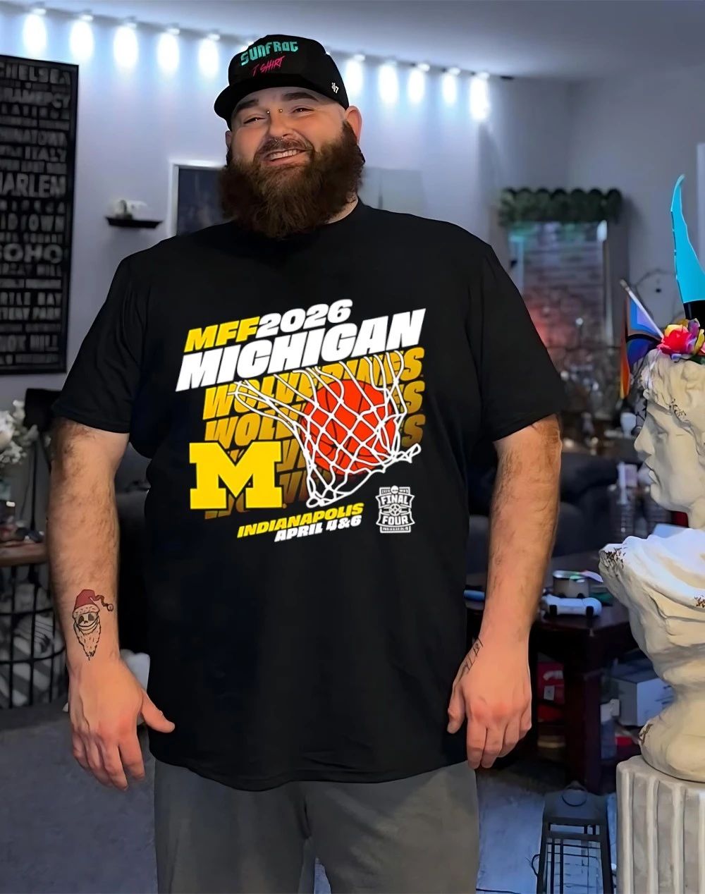 Michigan Wolverines 2026 Men’s Basketball Final Four Bound shirt