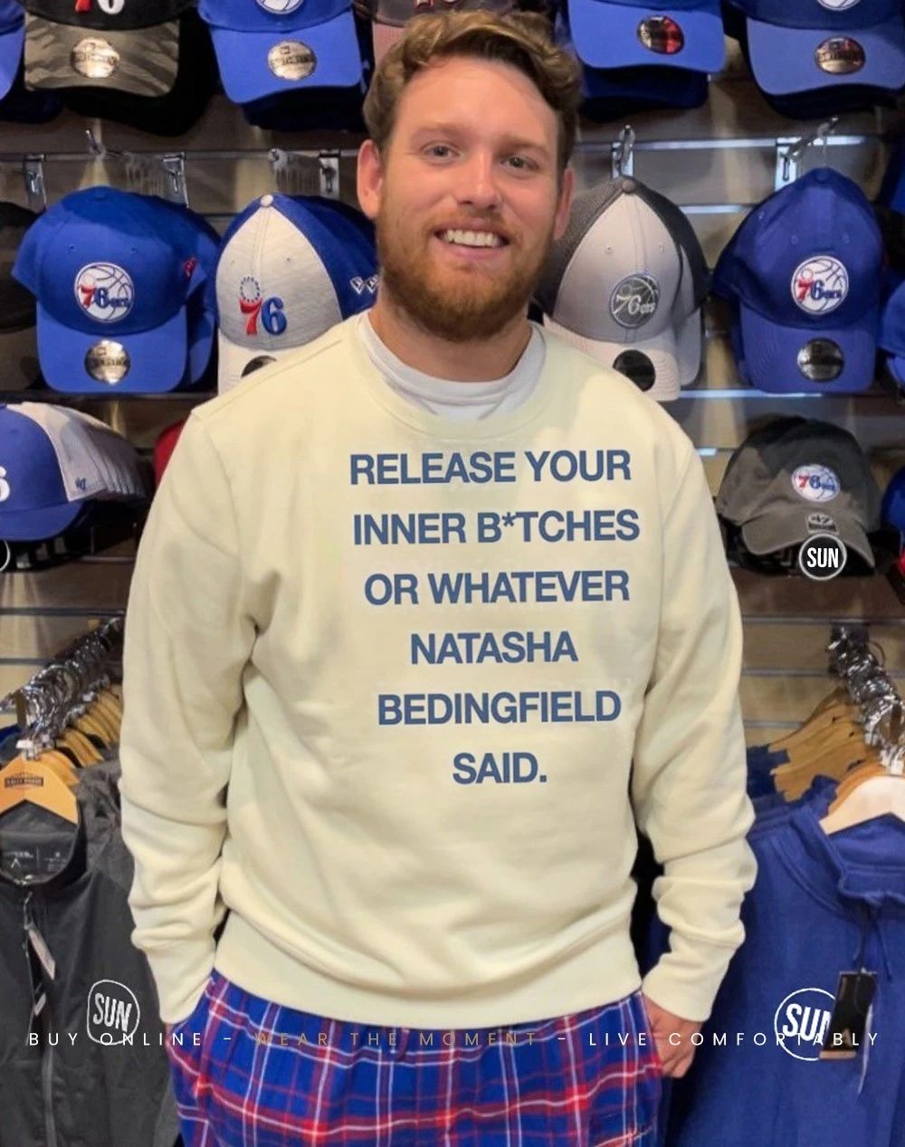 Release your inner bitches or whatever Natasha Bedingfield said shirt