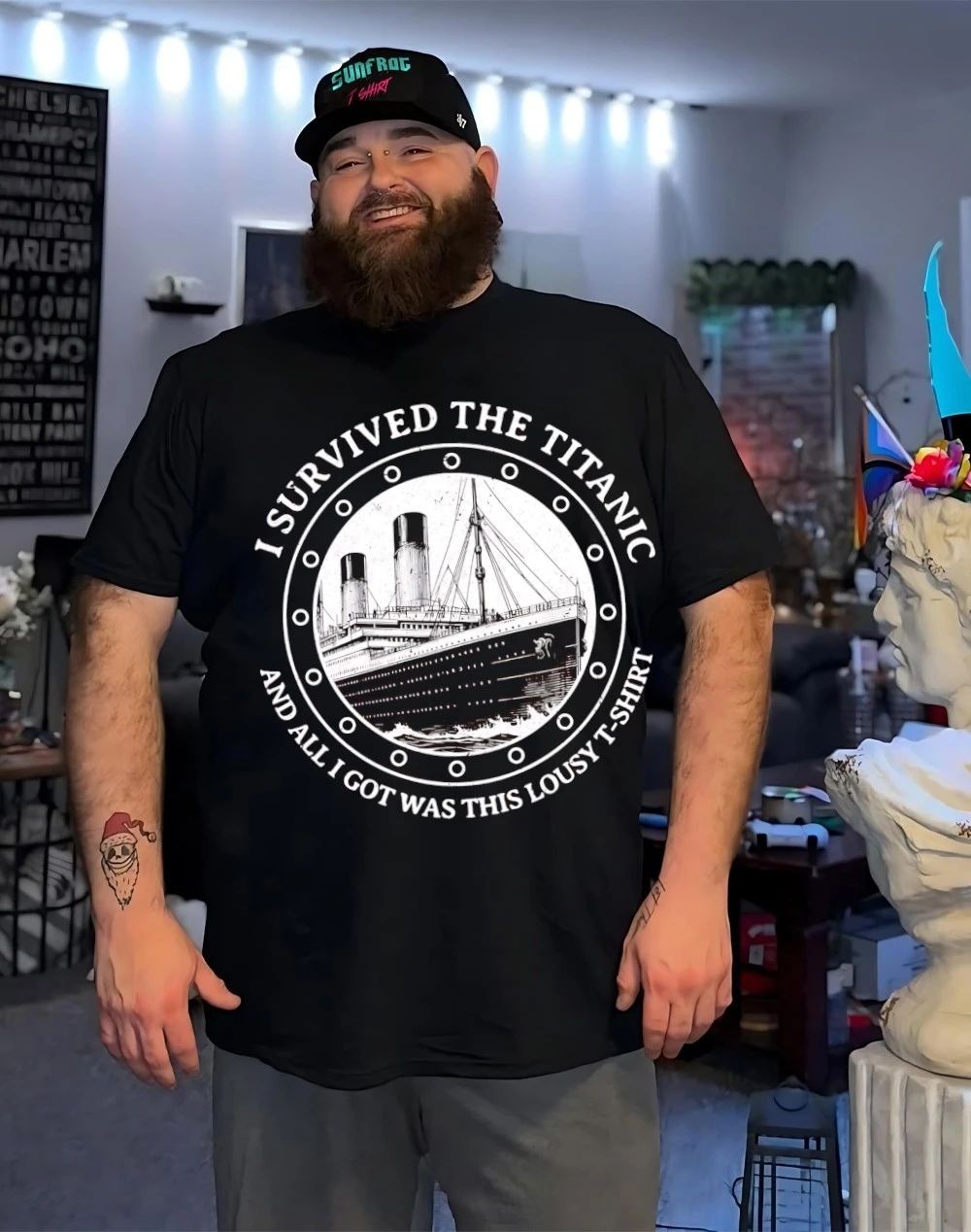 I survived The Titanic and all I got was this lousy t shirt