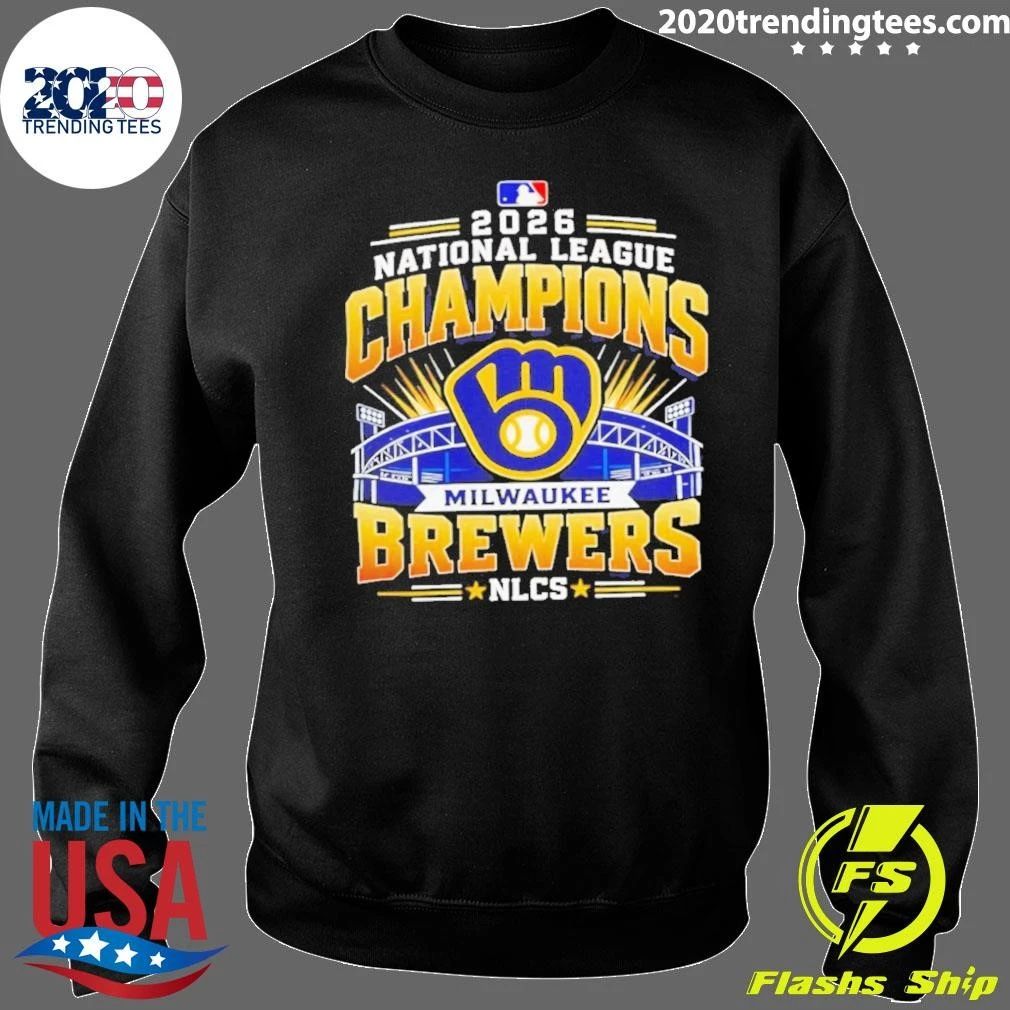 Milwaukee Brewers Win Away Nlcs Champions 2026 Shirt