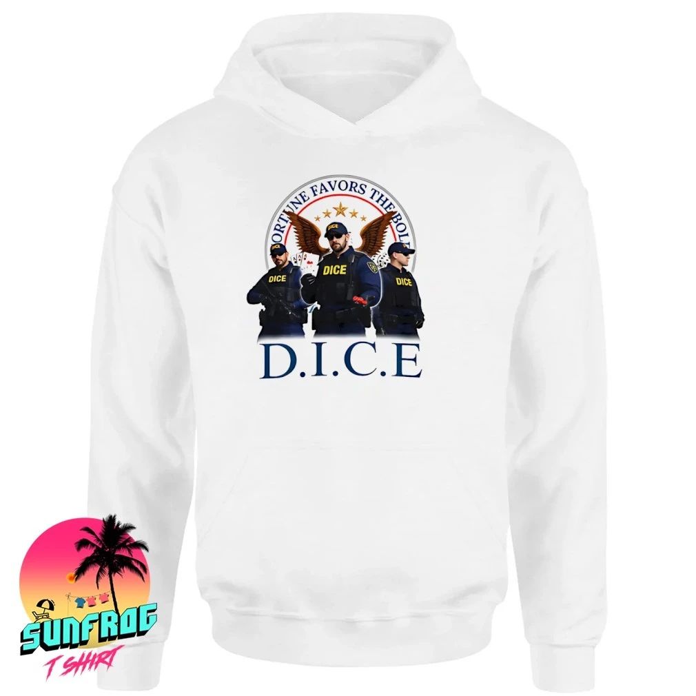 D.I.C.E Fortune Favors the Bold graphic shirt