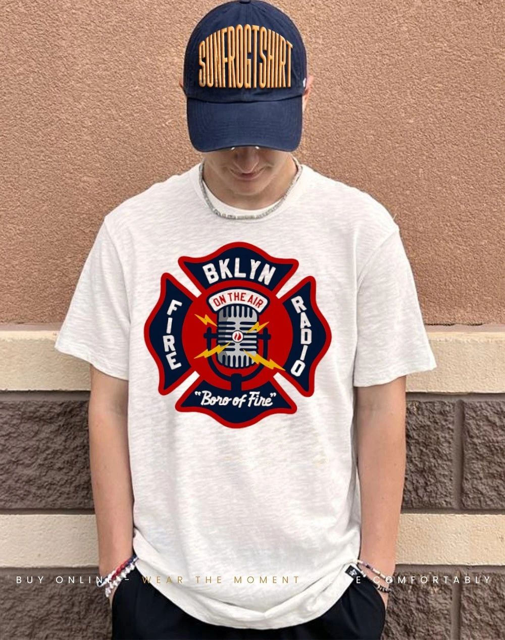 Brooklyn Fire Radio on the air Boro of Fire shirt