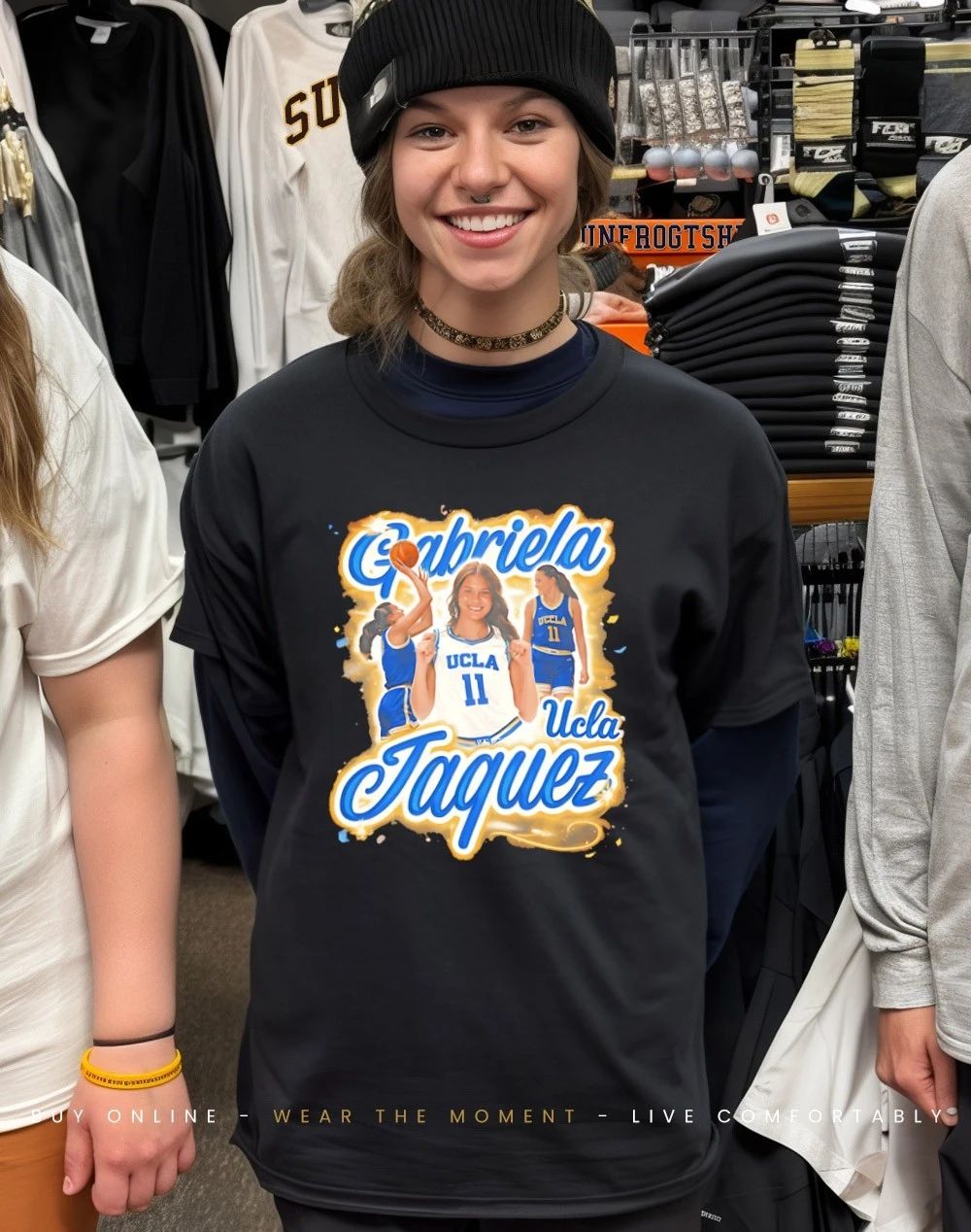 Gabriela Jaquez Ucla Bruins Ncaa Championship 2026 Graphic shirt