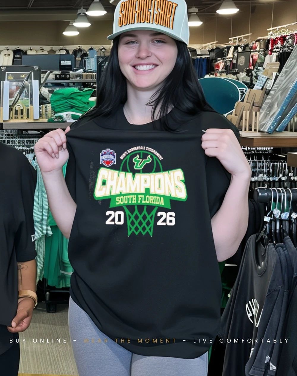 South Florida Bulls American Conference Men’s Basketball Tournament Champions 2026 shirt