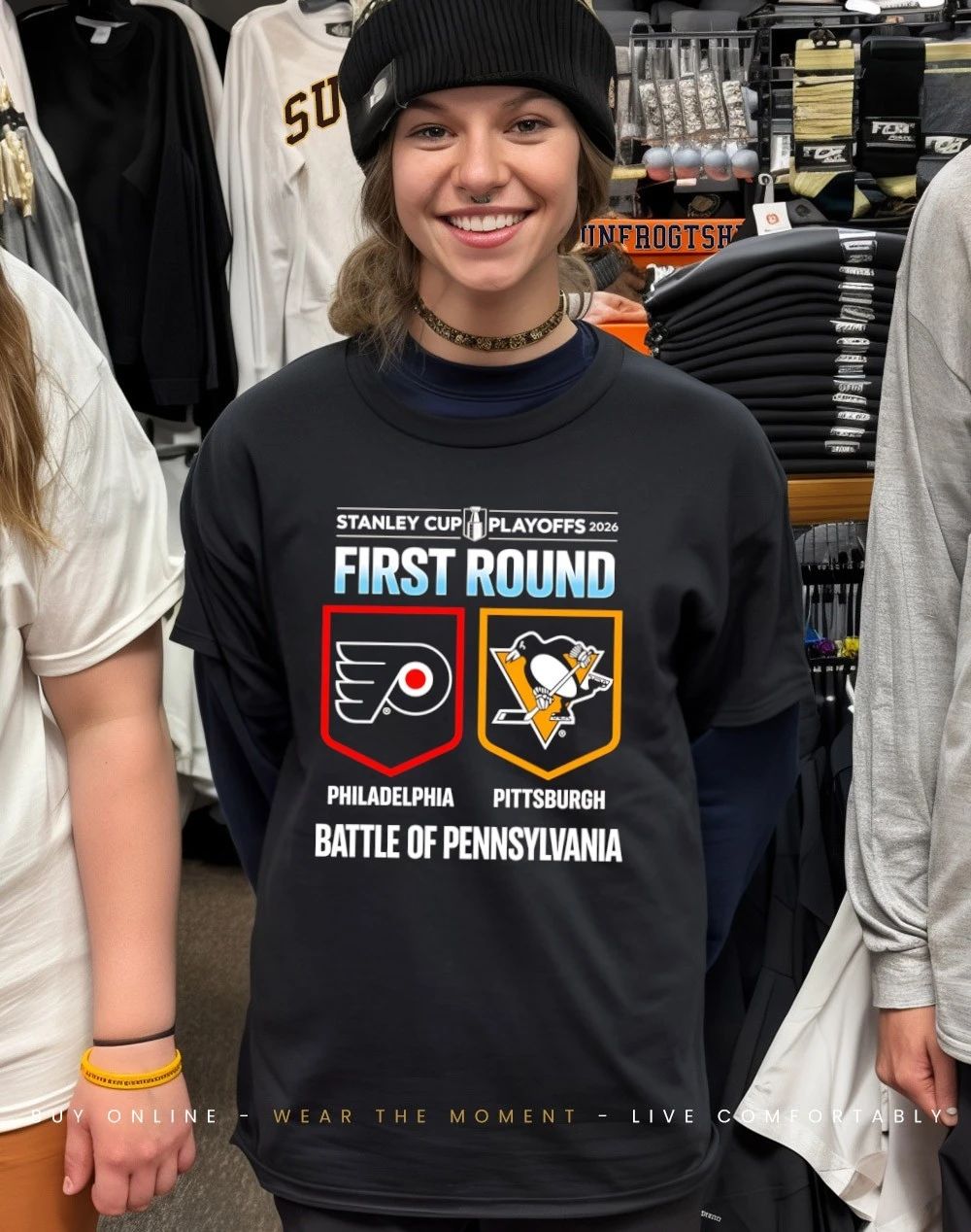 Pittsburgh Penguins vs Philadelphia Flyers 2026 Stanley Cup Playoffs battle of Pennsylvania shirt