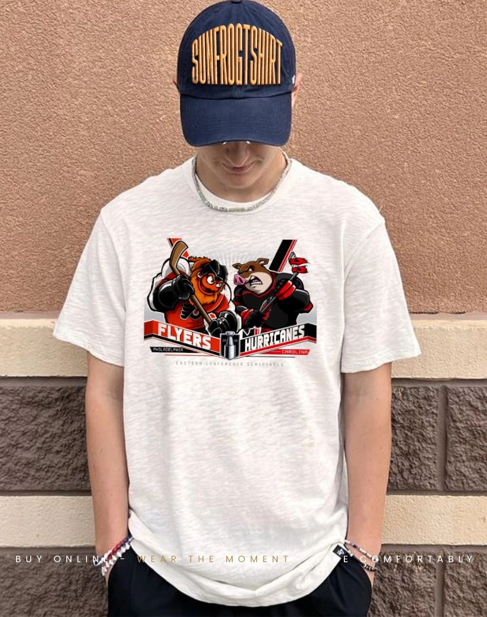 Philadelphia Flyers vs Carolina Hurricanes 2026 NHL Eastern Conference Semifinals shirt