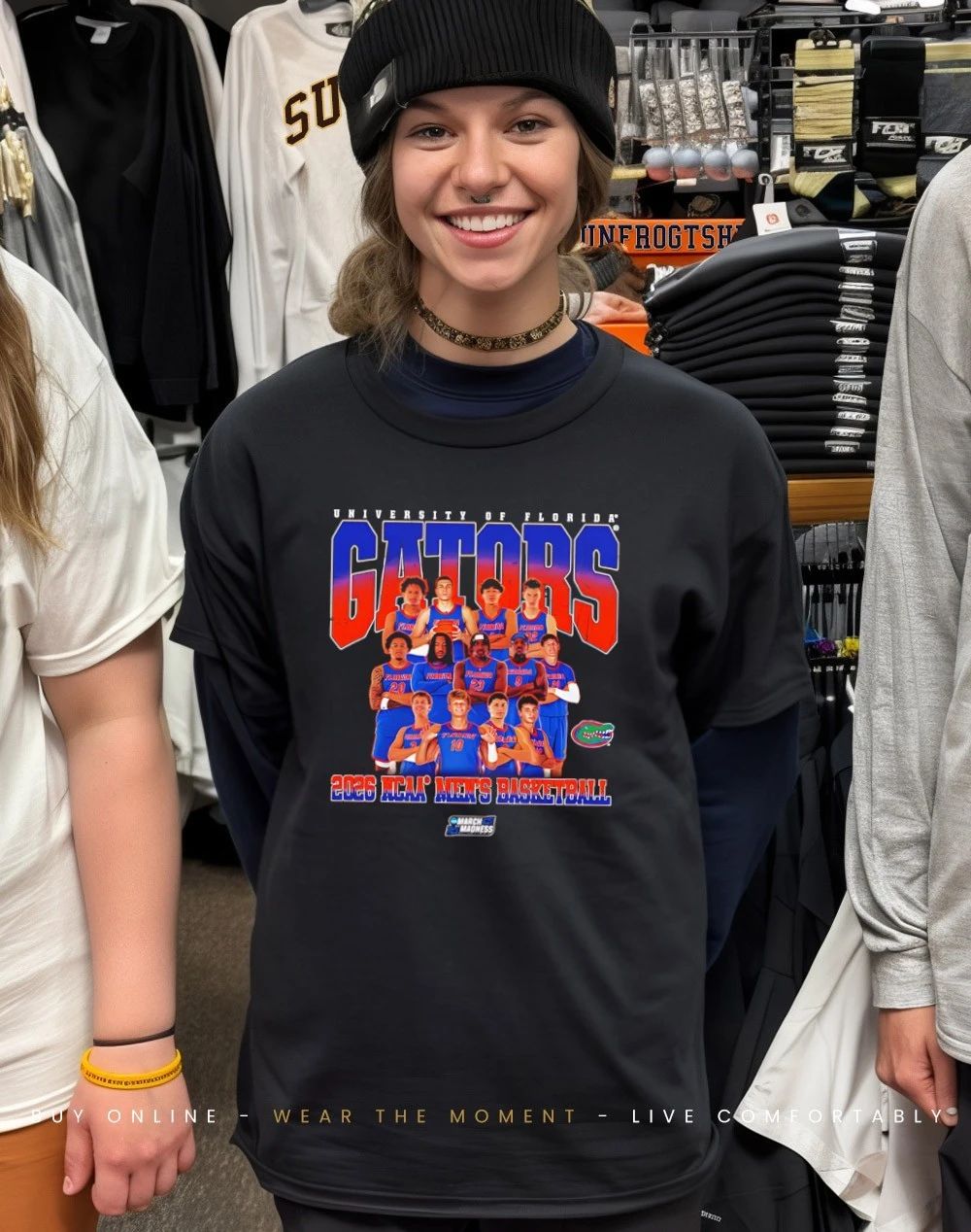 Florida ‘s Basketball NCAA March Madness 2026 Team Collage shirt