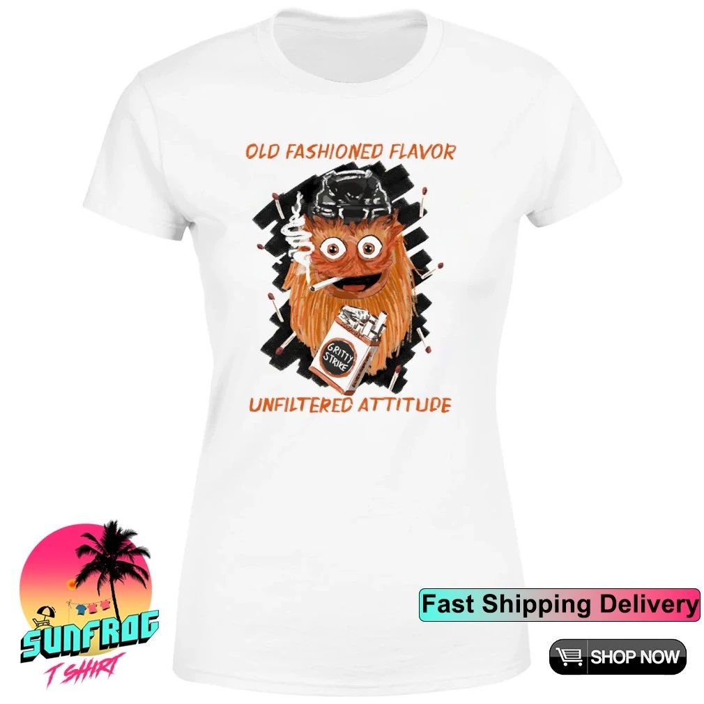 Philadelphia Flyers mascot old fashioned flavor unfiltered attitude shirt