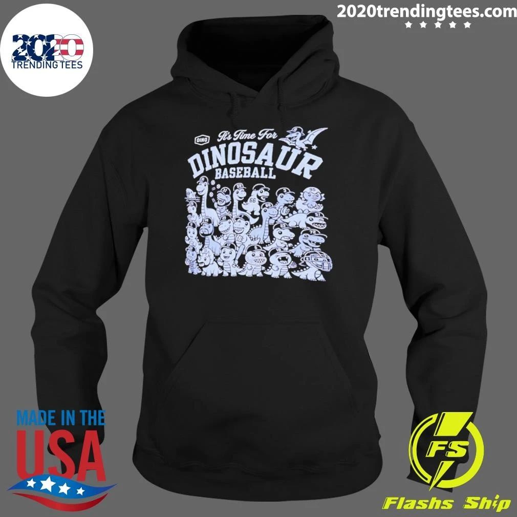 Los Angeles Dodgers It’s Time For Dinosaur Baseball Shirt