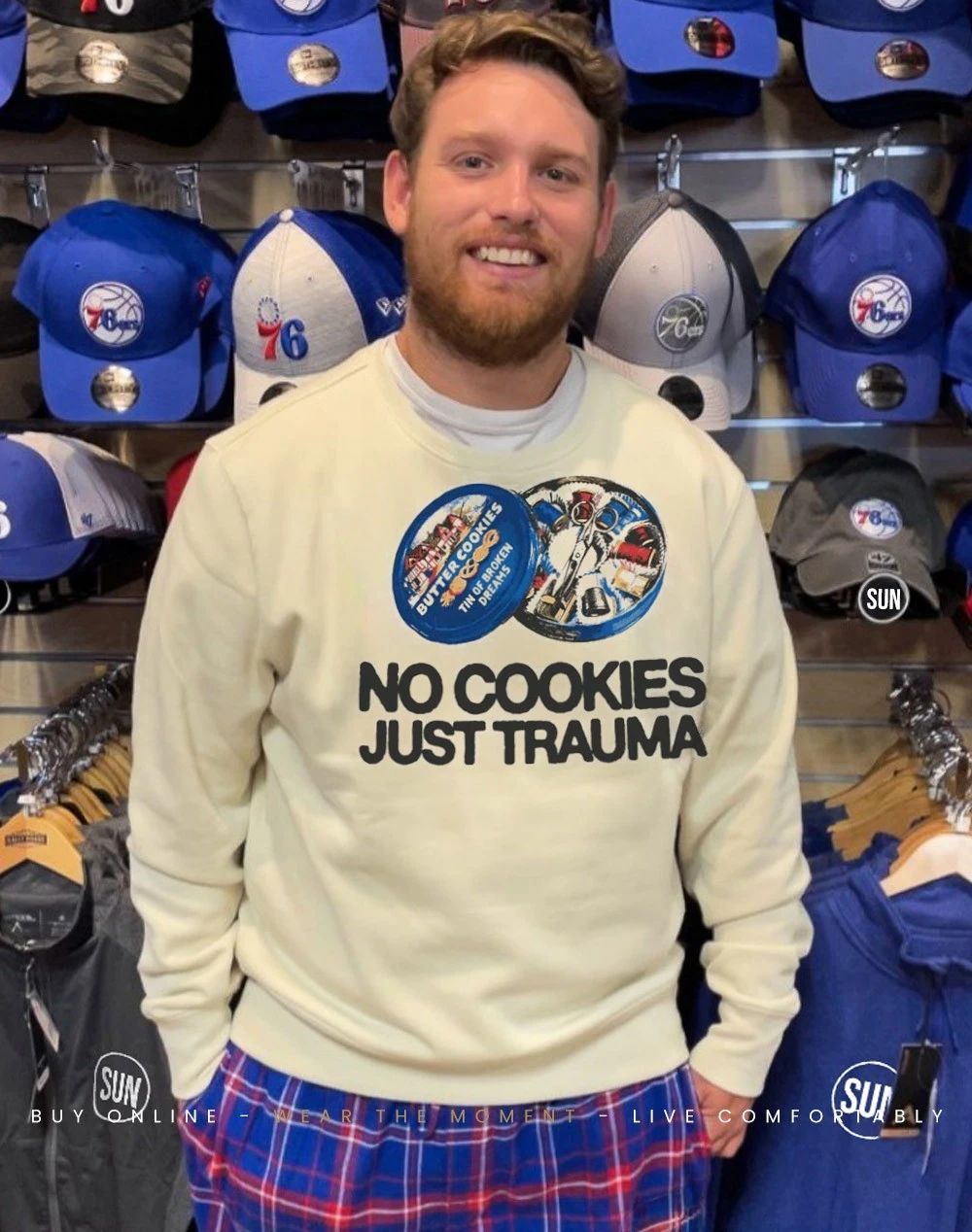 Butter cookies tin of broken dreams no cookies just trauma shirt