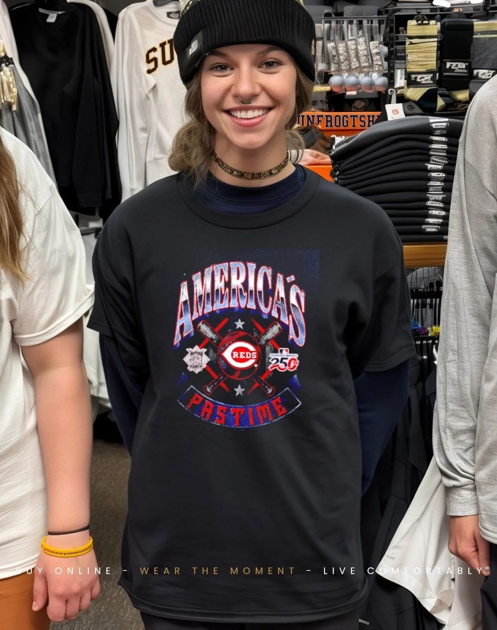 Cincinnati Reds x America’s Fastime Americana shirt