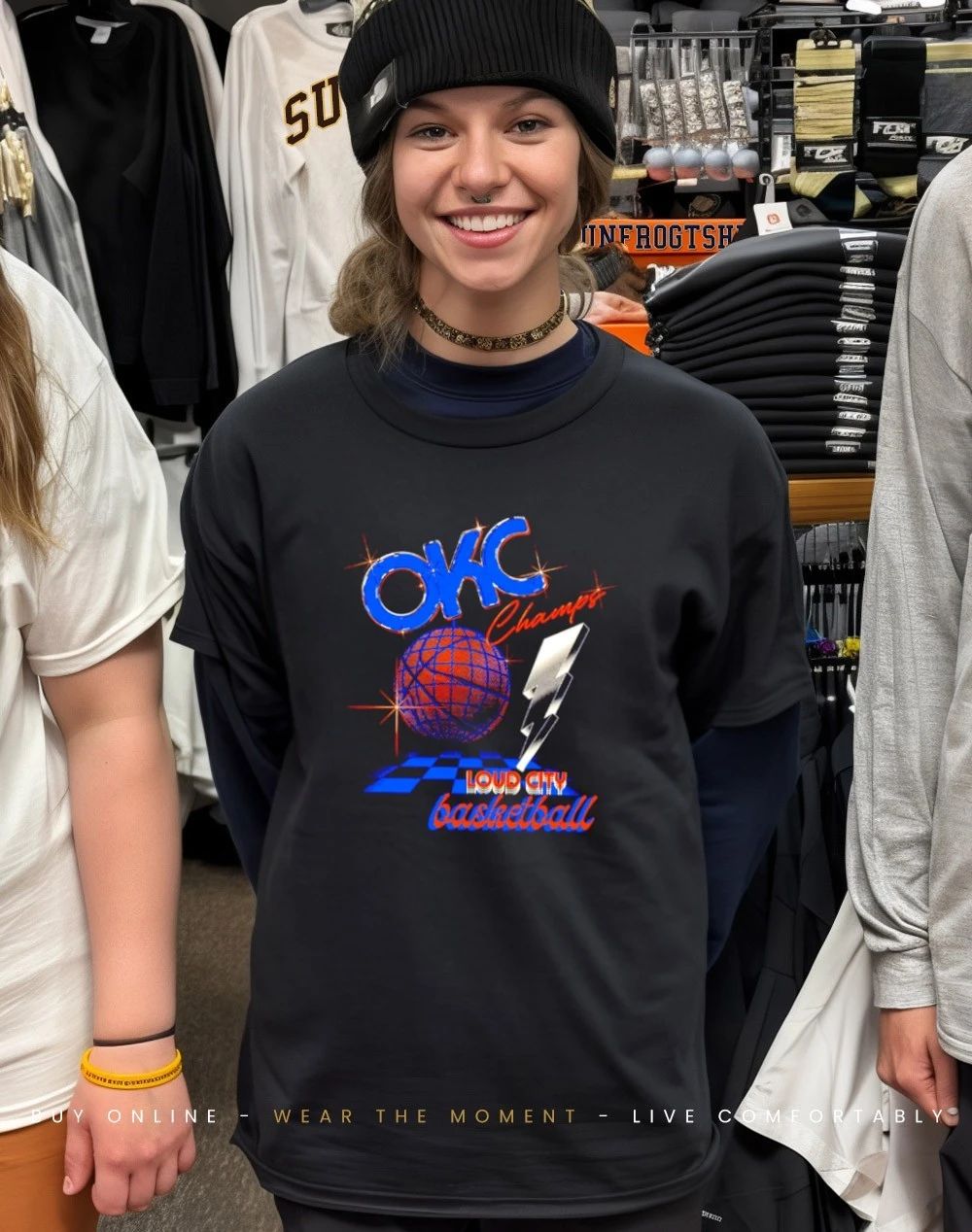 Oklahoma City Thunder Champions Loud City Basketball shirt