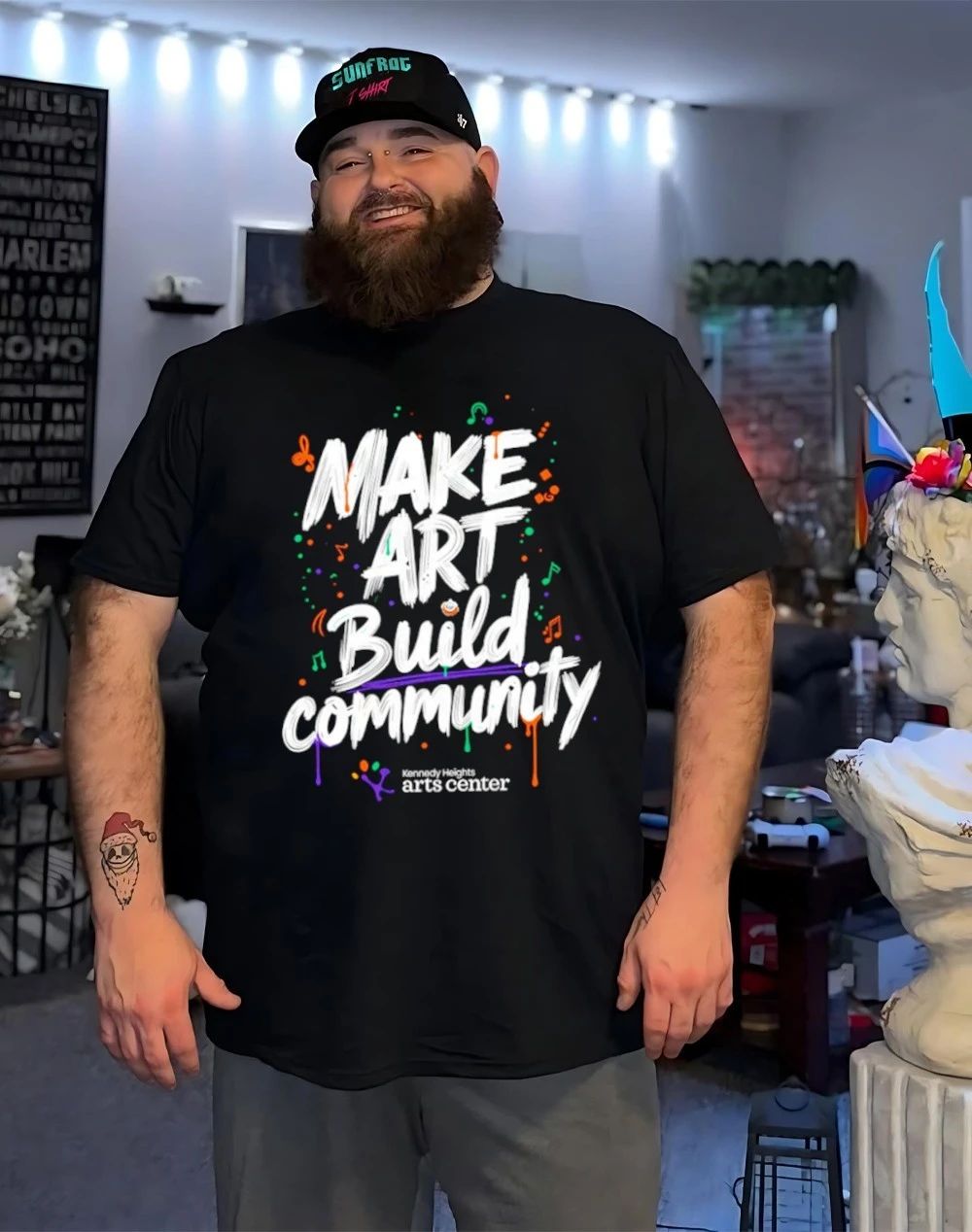 Make Art Build Community Kennedy Heights Arts Center shirt