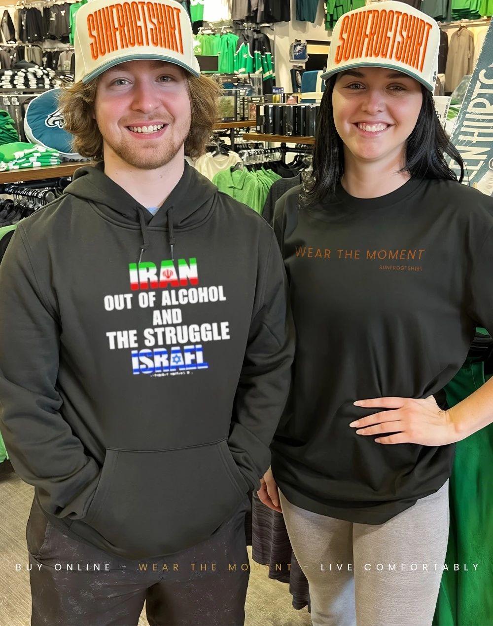 Iran Out Of Alcohol And The Struggle Israel Shirt