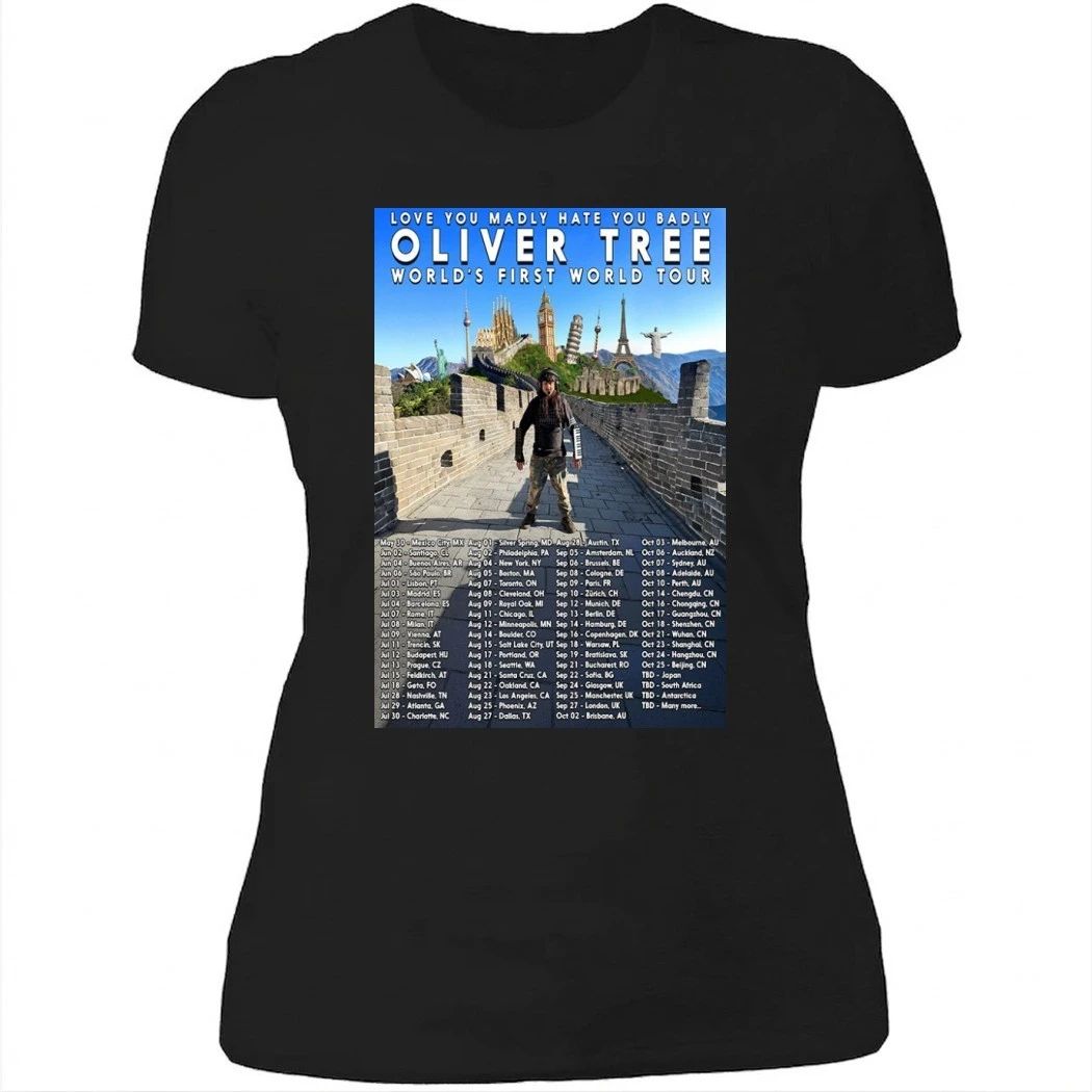 Oliver Tree Fall Tour 2026 Poster Shirt