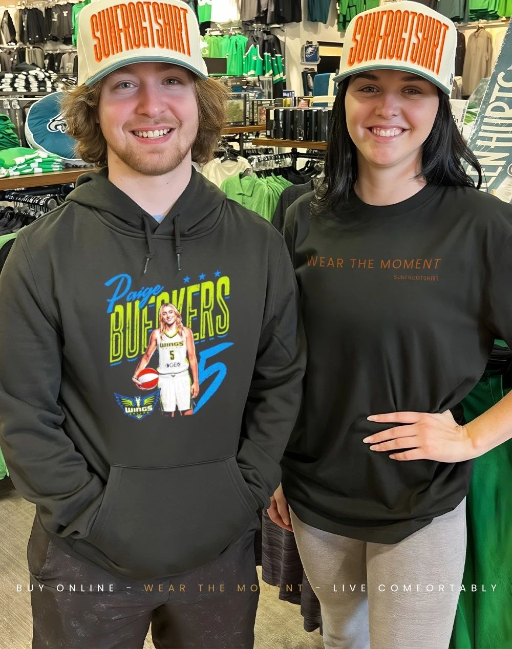 Paige Bueckers Dallas Wings Player Pose shirt