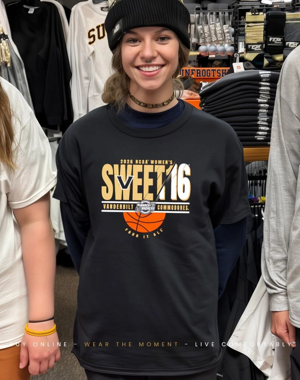 Vanderbilt Commodores Sweet 16 2026 Women’s March Madness shirt