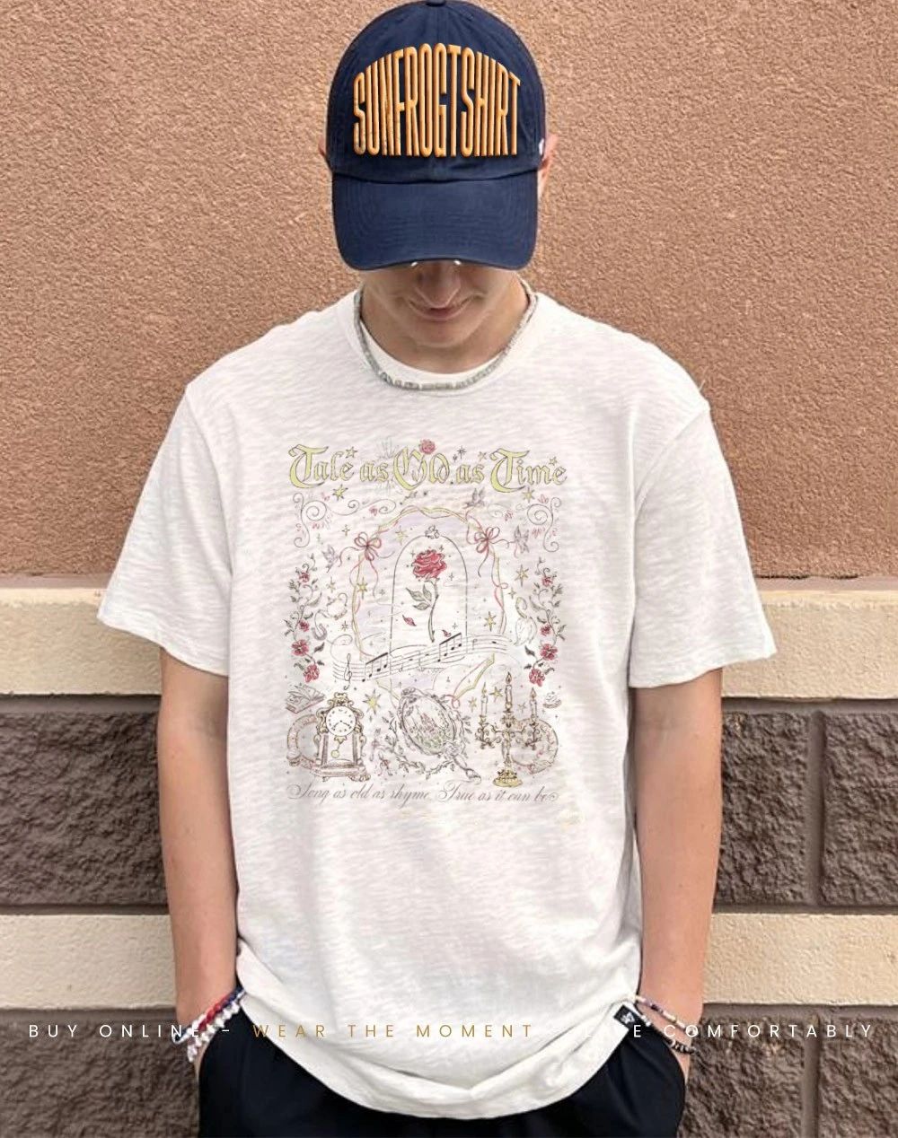 Take As Old As Time graphic shirt