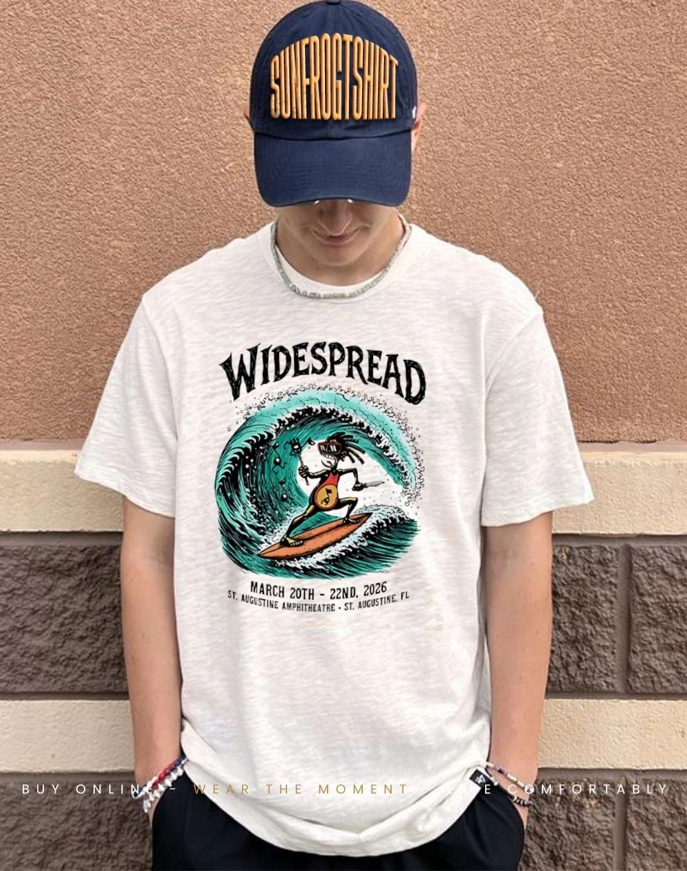 Widespread March 20th-22nd 2026 St Augustine Amphitheatre Shirt
