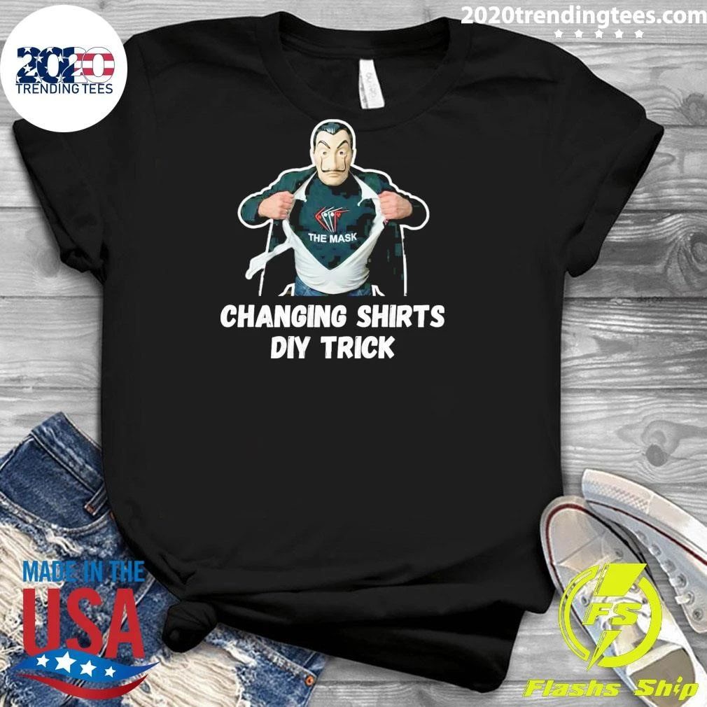 The Mask Changing Shirts Diy Trick Shirt