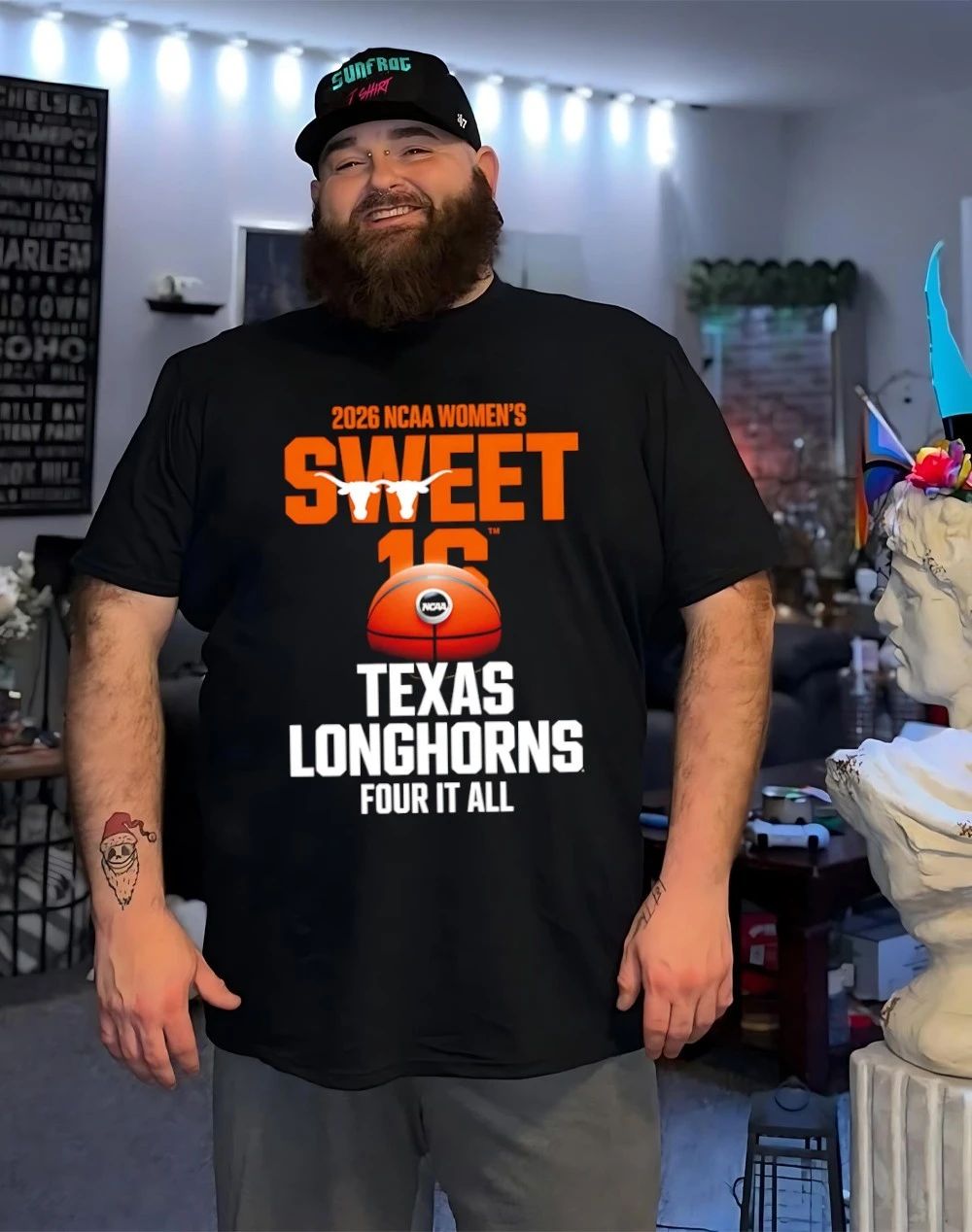 Texas Longhorns NCAA Sweet 16 2026 Women’s March Madness shirt