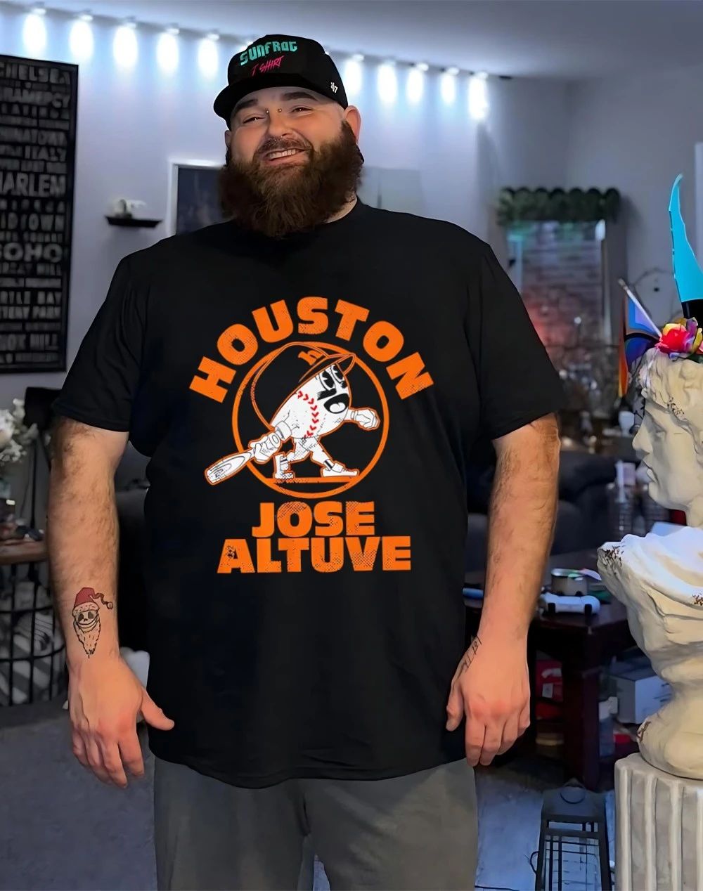 Jose Altuve Houston Astros Baseball Buddies cartoon shirt