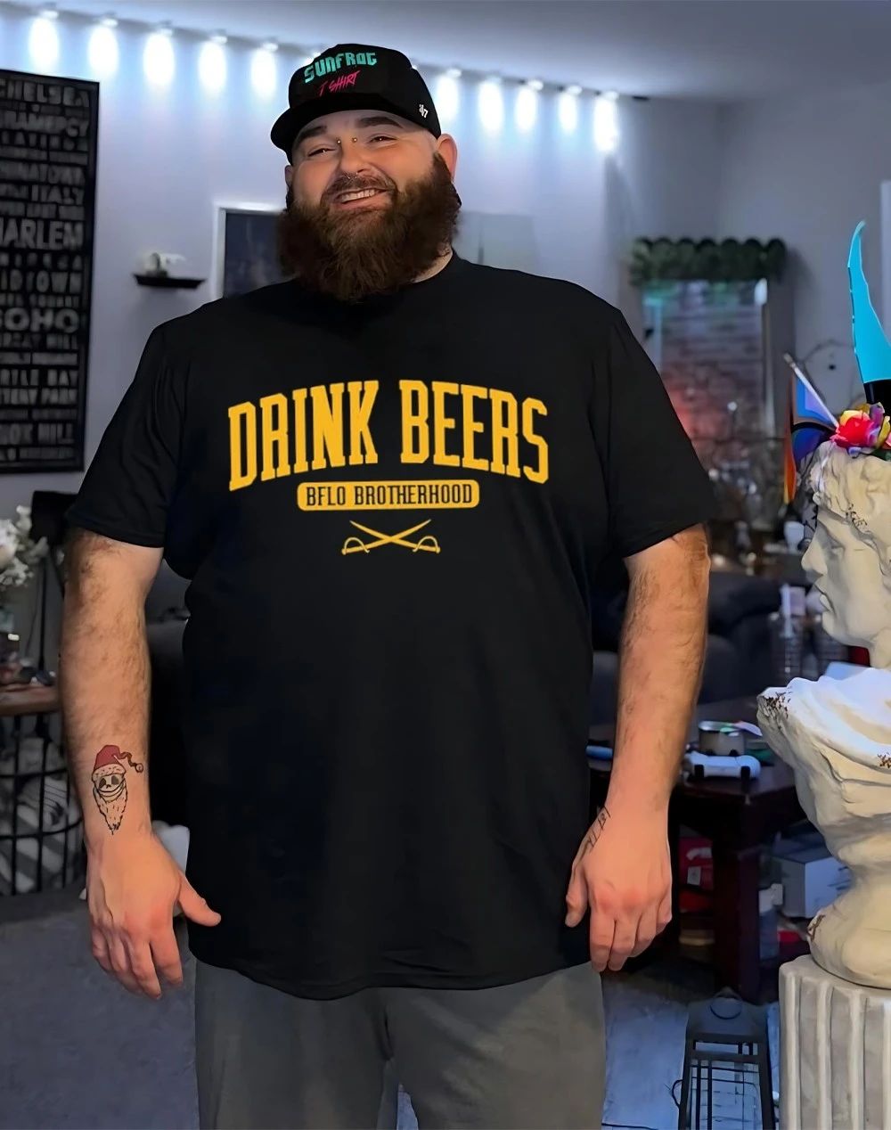 Drink Beers Bflo Brotherhood Shirt