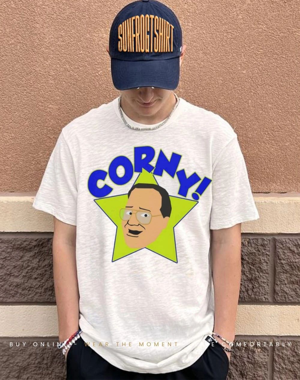 Jim Cornette corny star shirt