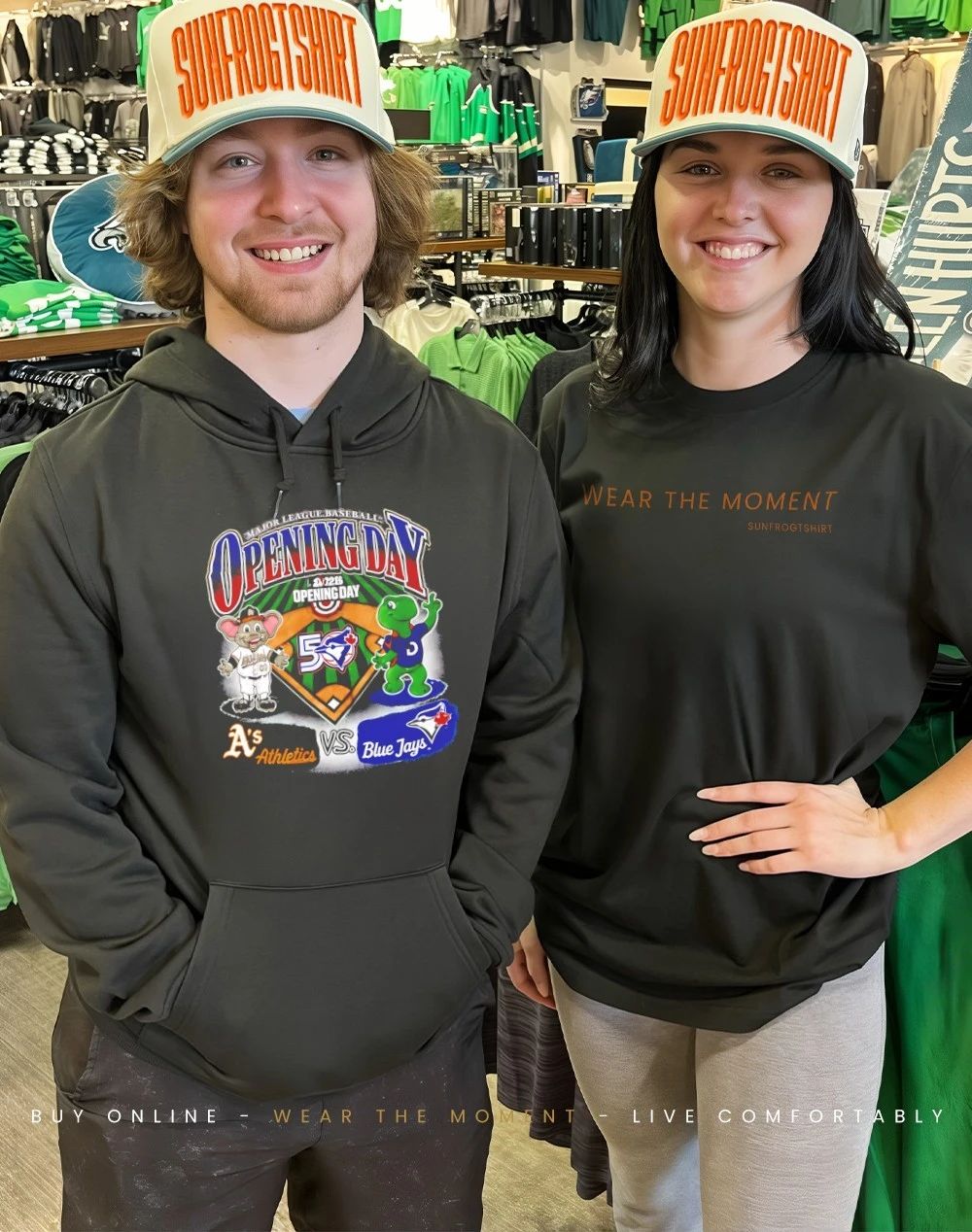 MLB Opening Day 2026 Athletics vs Blue Jays Mascot shirt