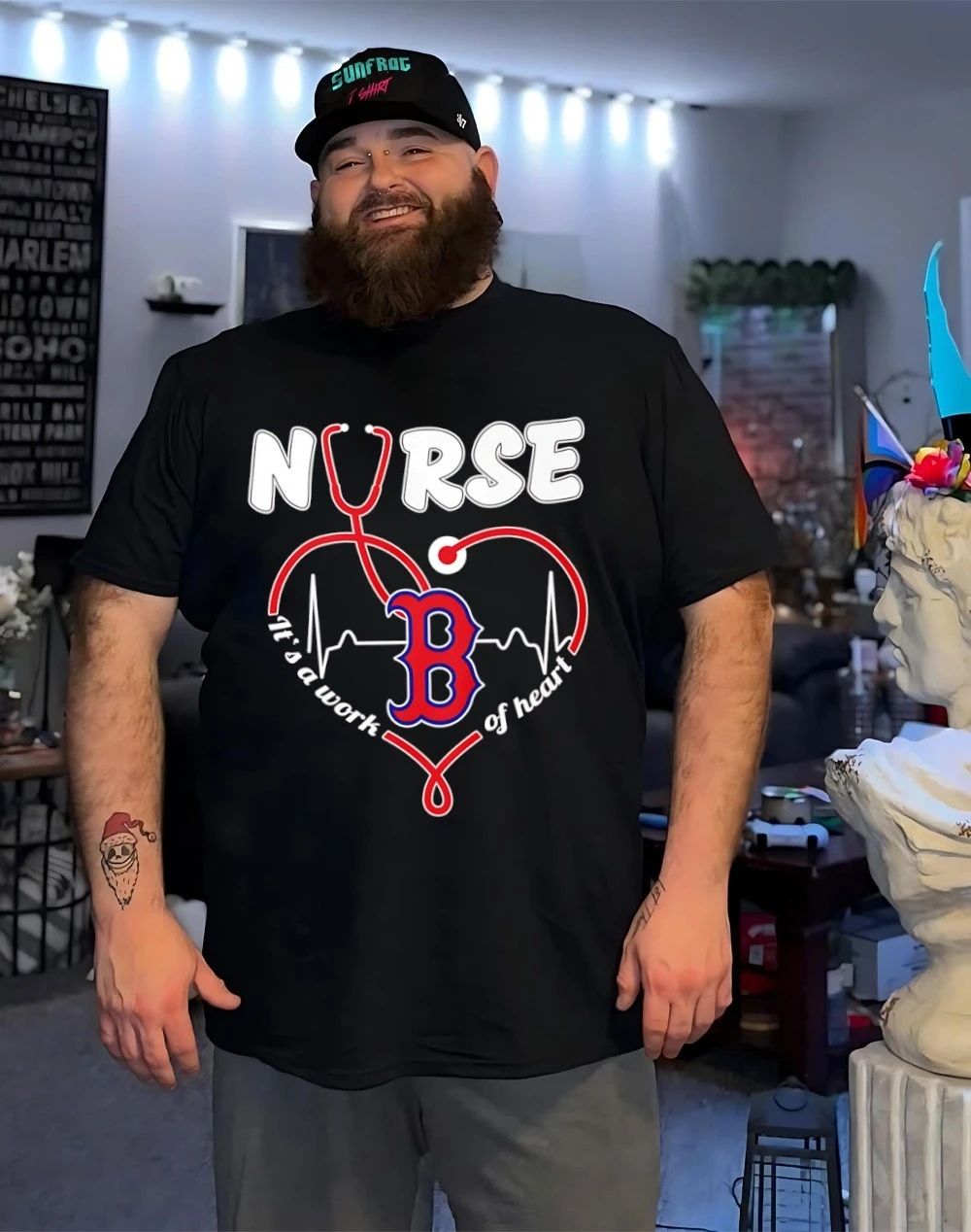 Boston Red Sox Nurse it’s a work of heart 2026 shirt