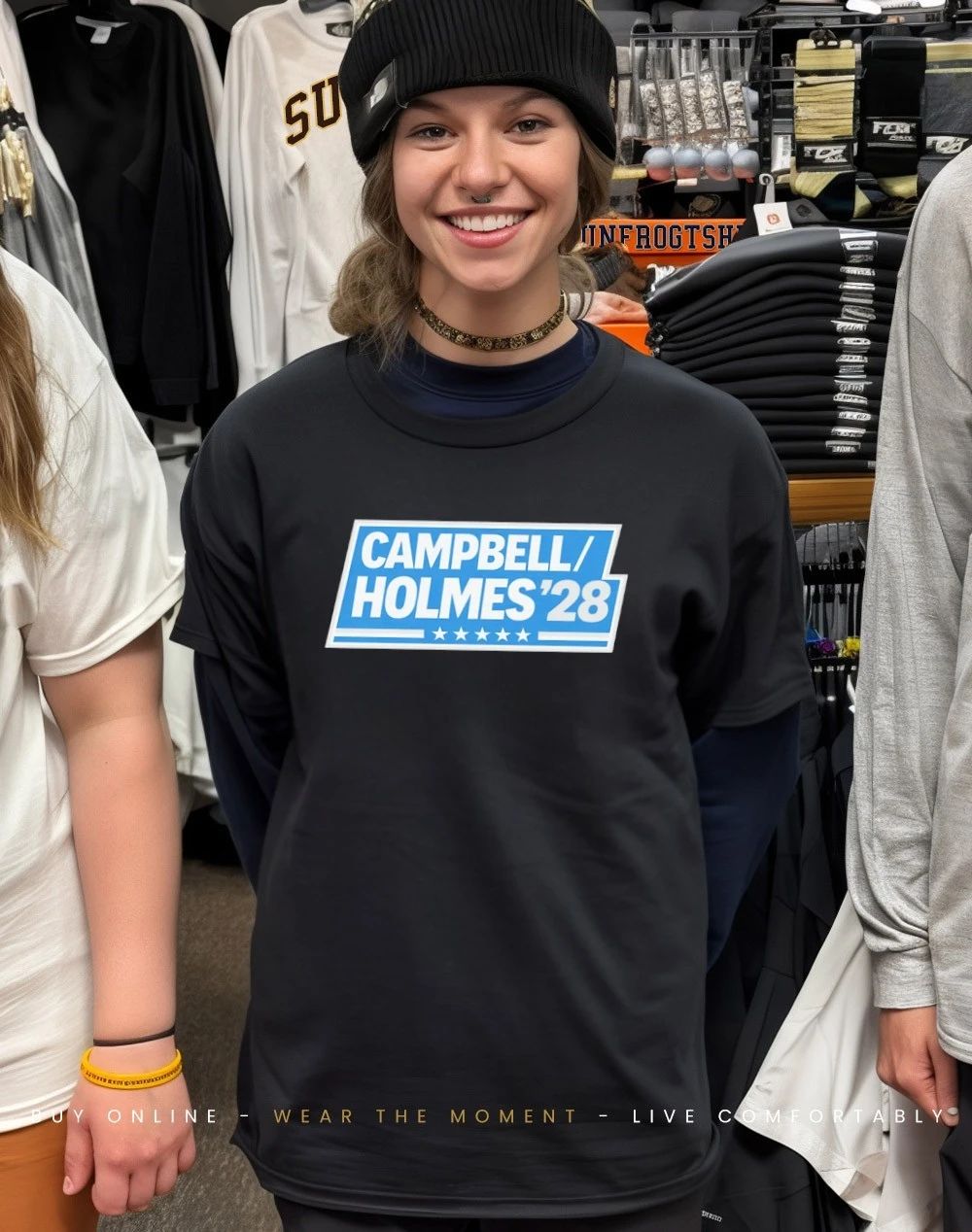 Campbell Holmes ’28 Cleveland Browns shirt