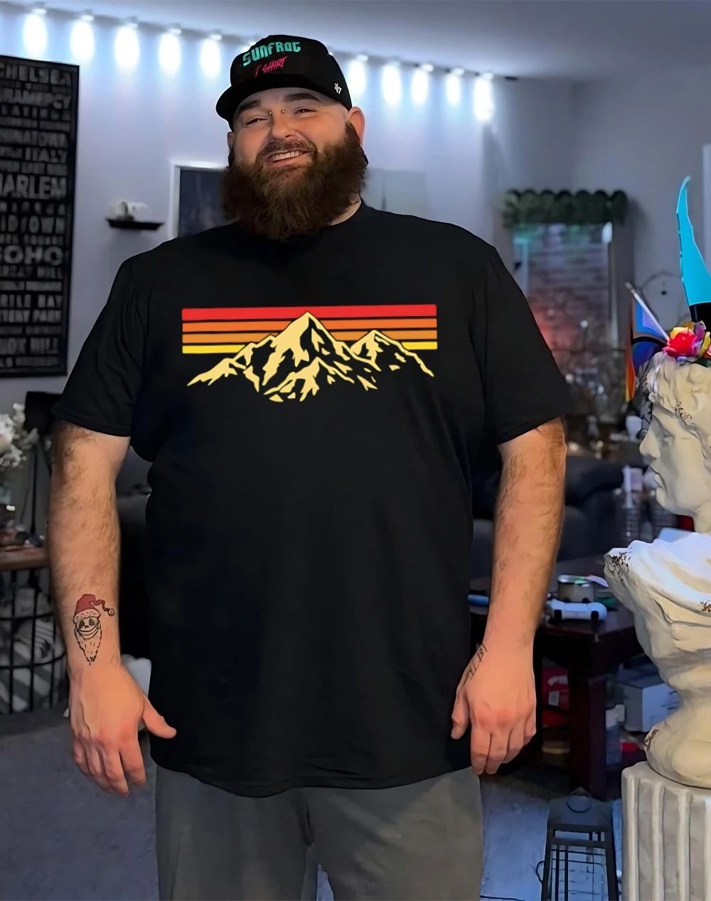 American Classic Randall Potts Mountain Graphic shirt