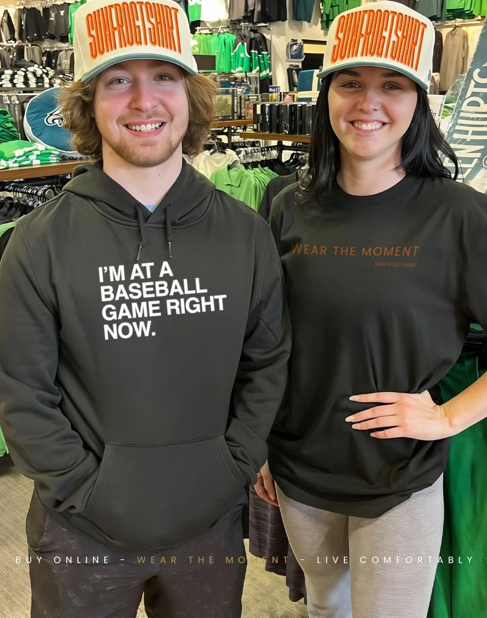 I’m at a baseball game right now shirt