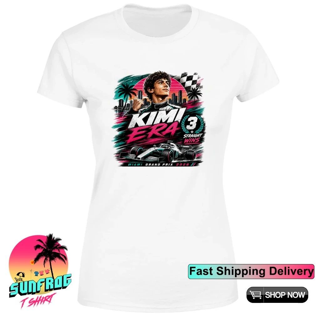 Kimi Era Miami Grand Prix 2026 3 Straight Wins shirt