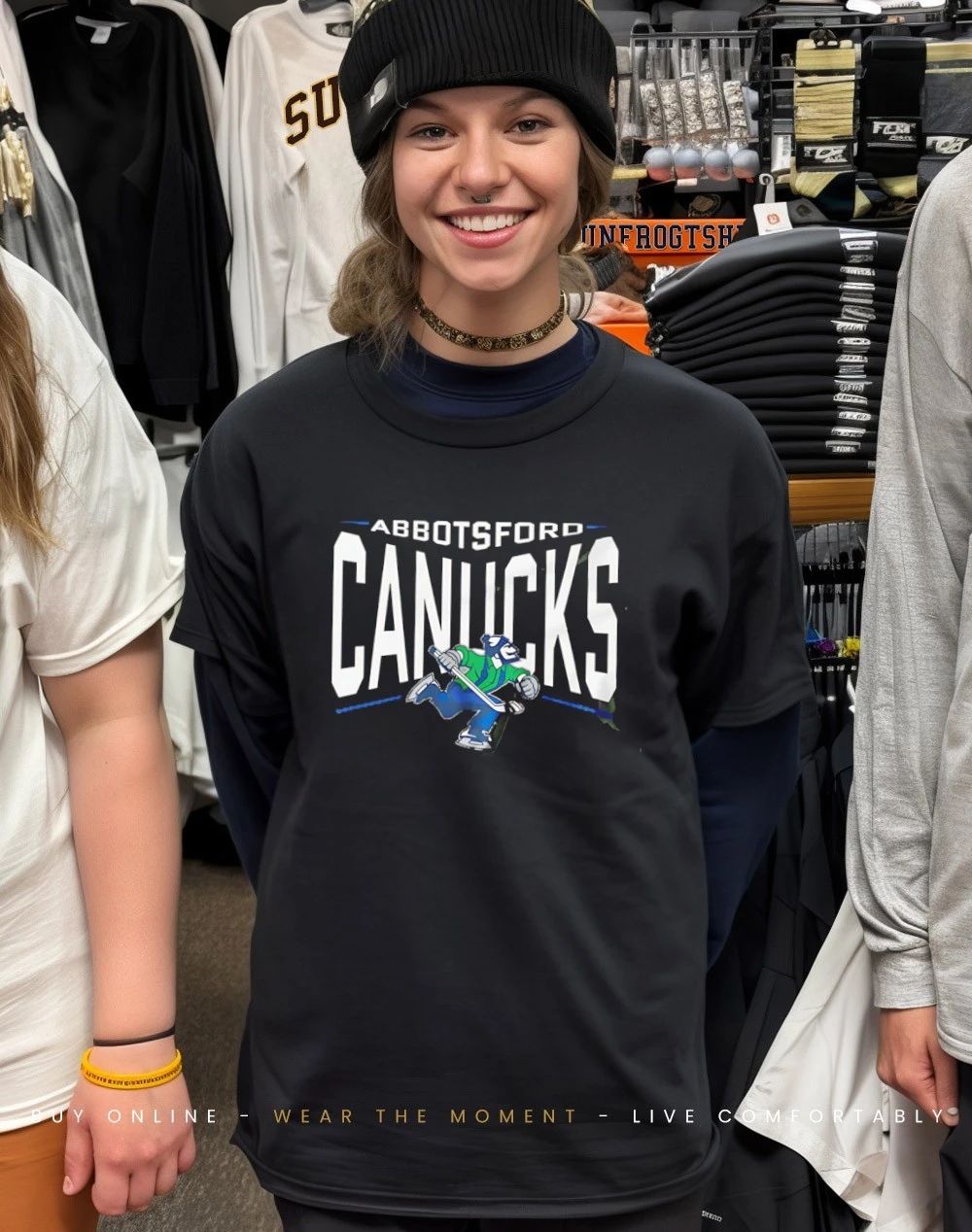 Abbotsford Canucks Full Fandom logo shirt