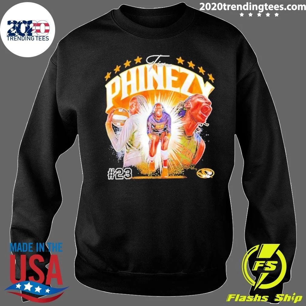 Tia Phinezy Missouri Tigers Volleyball Ncaa Portrait Shirt